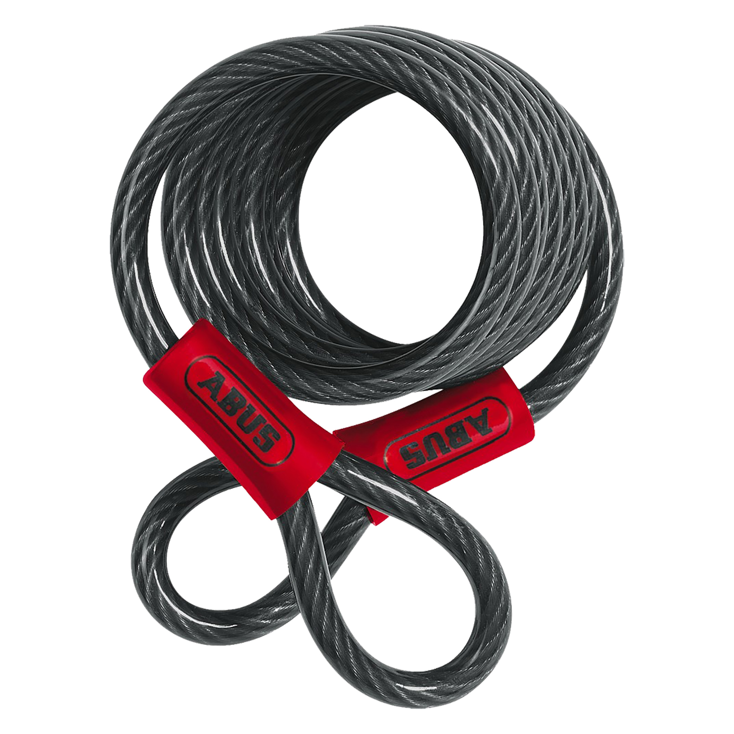 43.905.70 Abus  ogenkabel type 1850 - spiraal zwart 185 cm