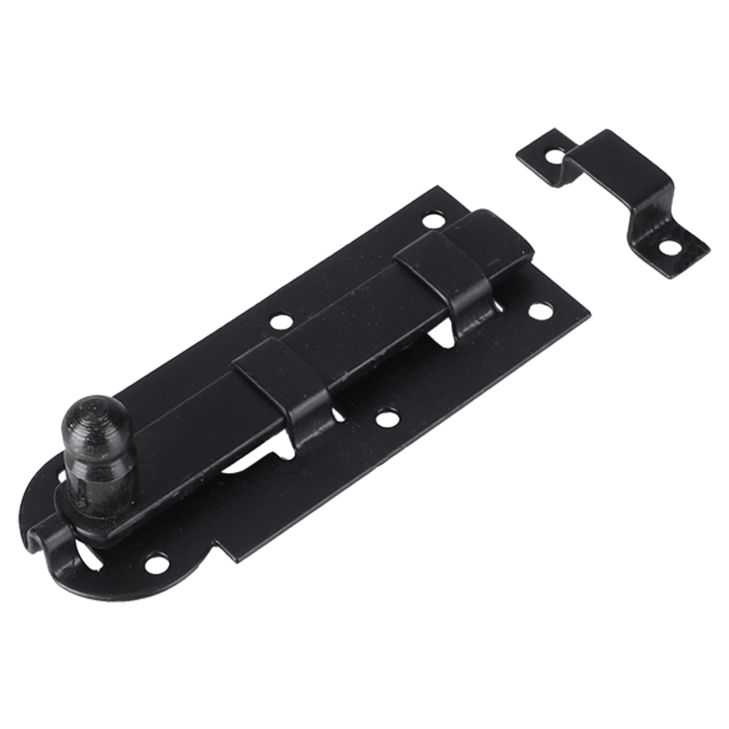 43.906.78 Starx  schuif vlak - met lip en lus - licht zwart 80 mm