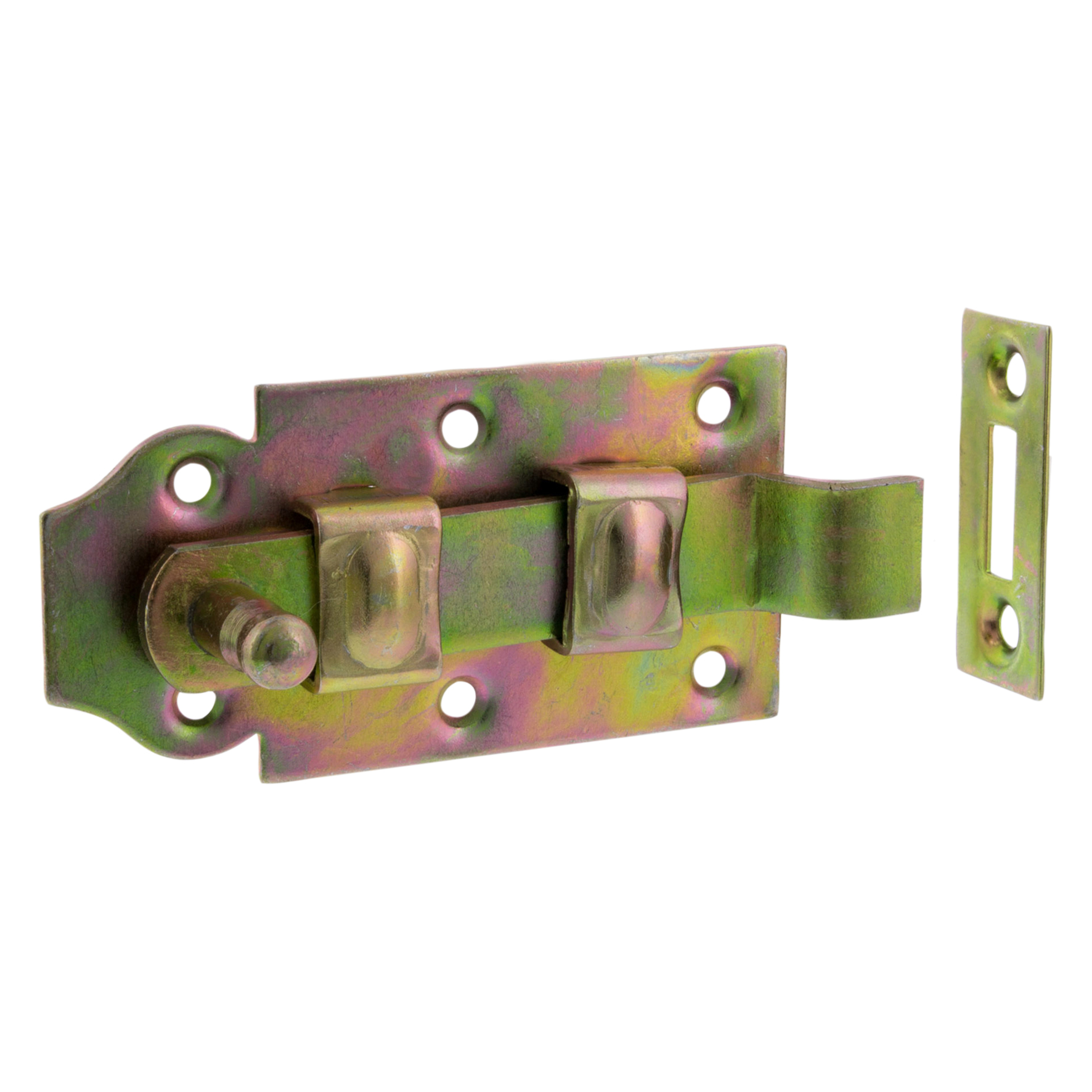 43.906.89 Starx  schuif met bocht - breed - gebichromatiseerd  100 mm