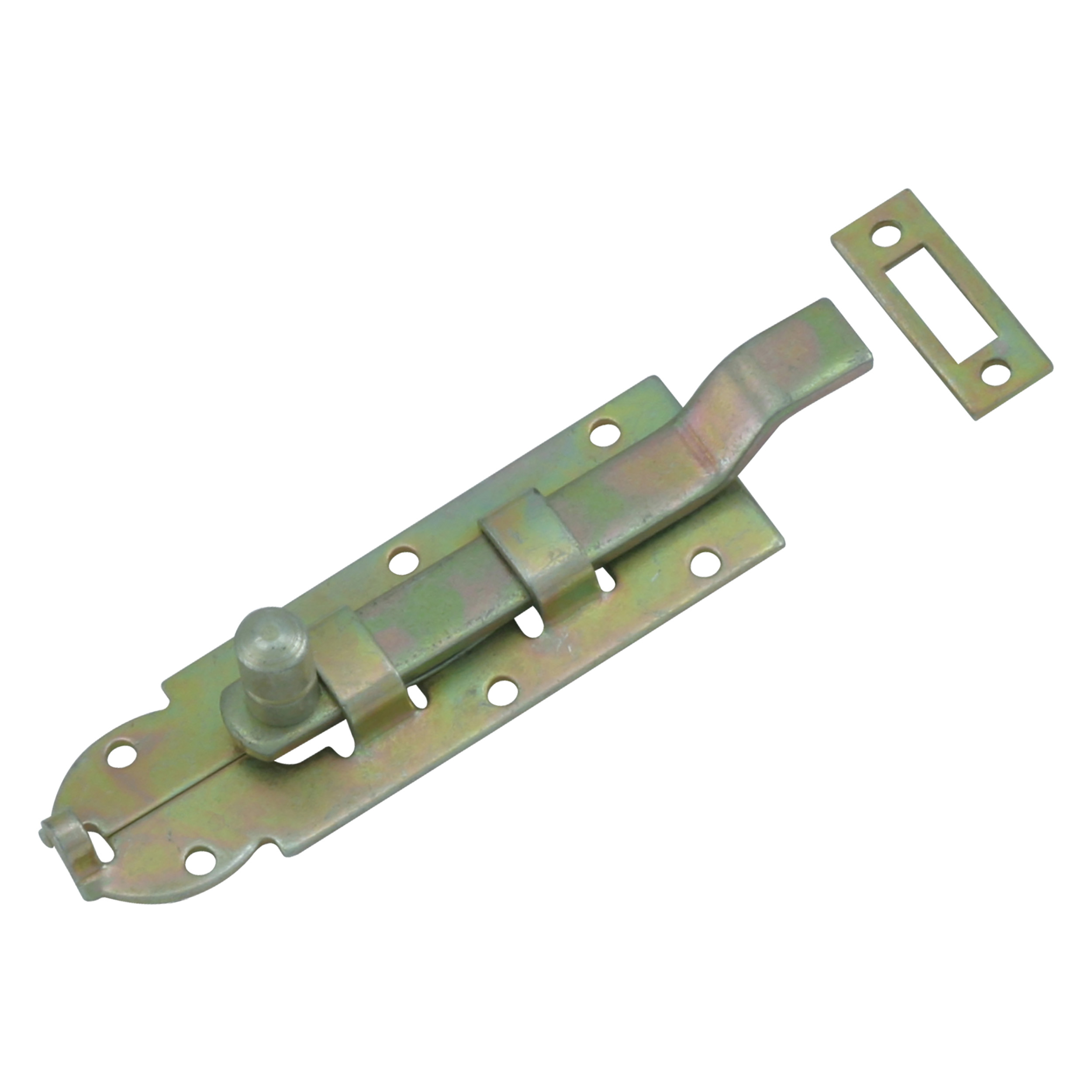 43.907.60 Starx  schuif met bocht - breed - gebichromatiseerd  80 mm
