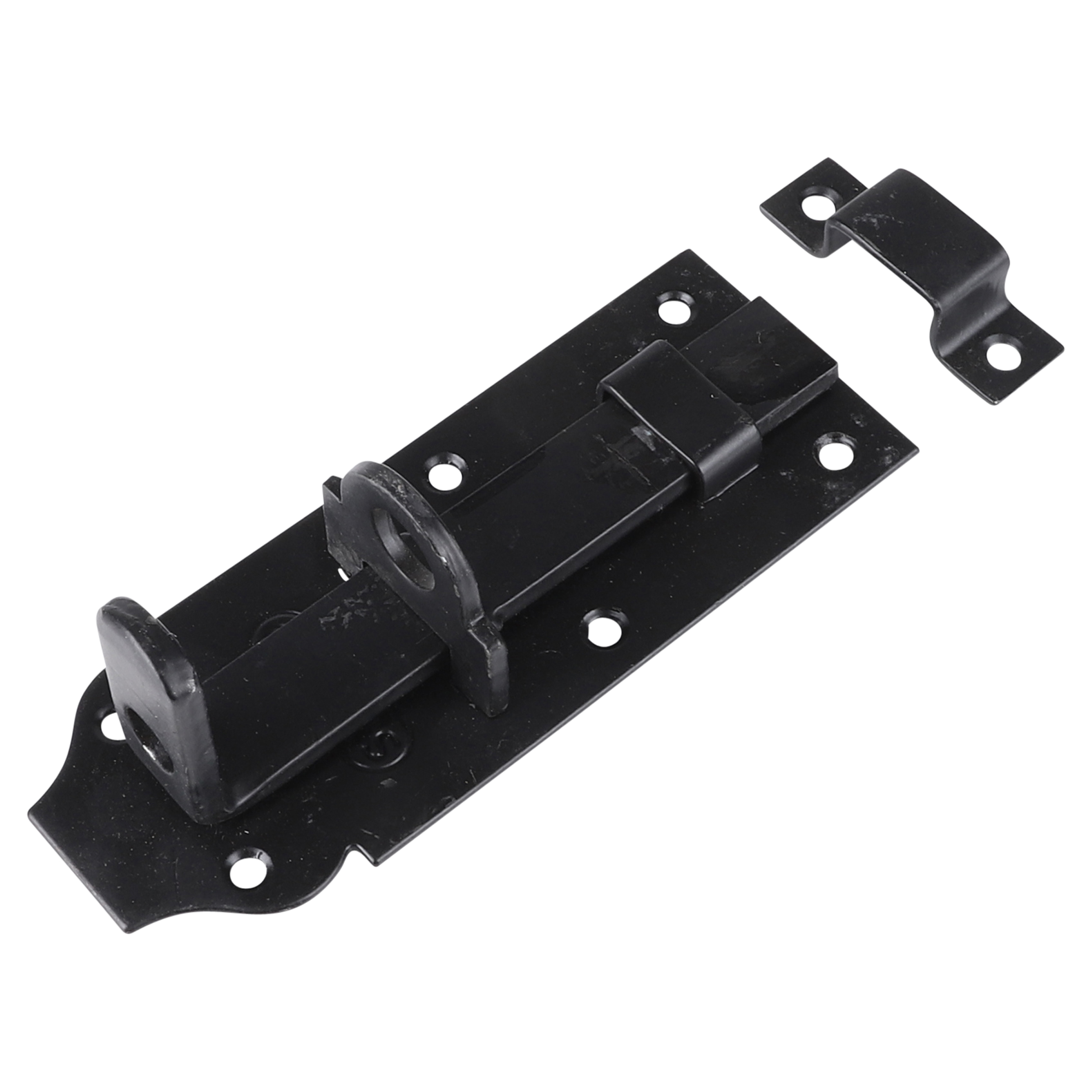 43.907.79 Starx  schuif met slotoog en sluitlus - breed zwart 120 mm