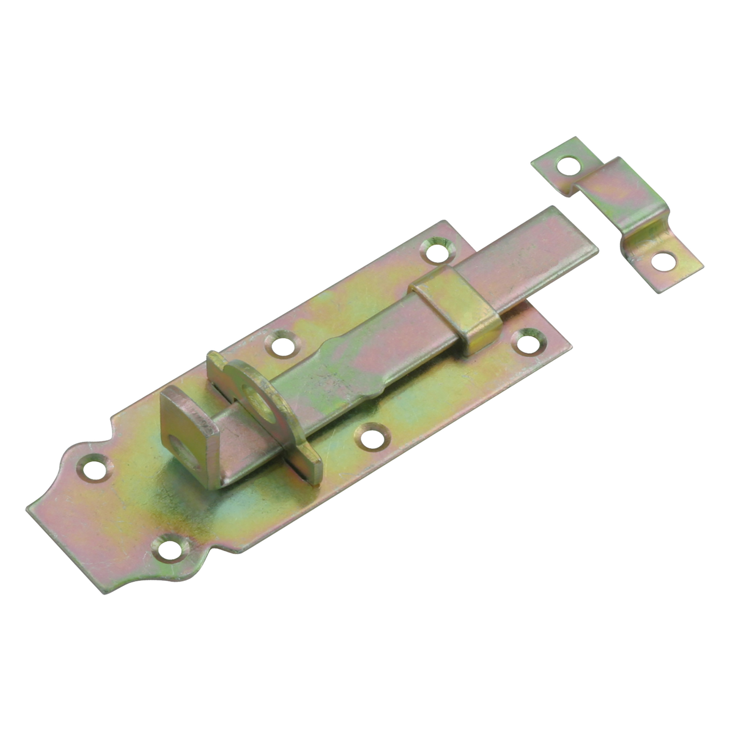 43.907.80 Starx  schuif met slotoog en sluitlus - breed - gebichromatiseerd  120 mm