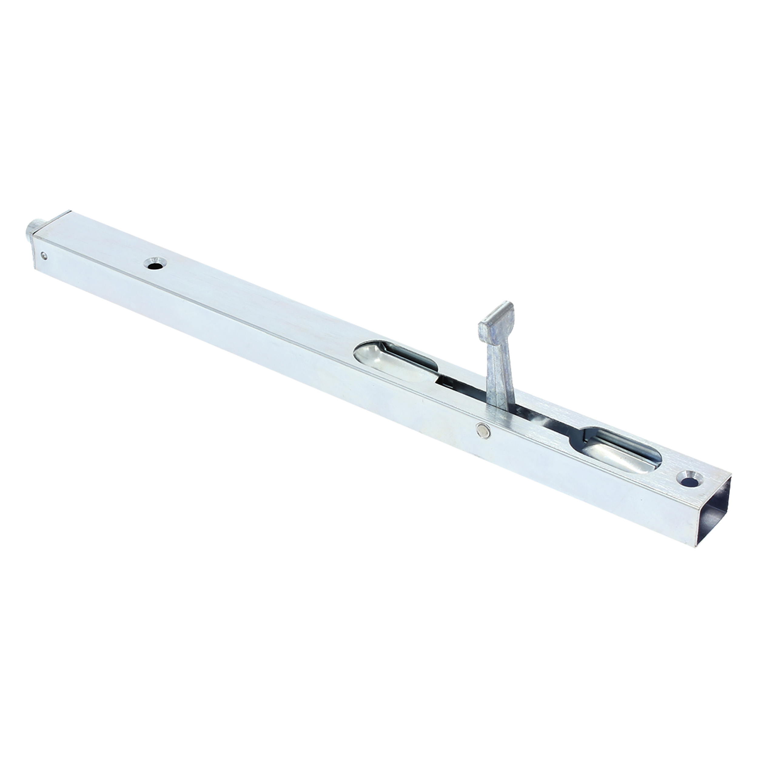 43.910.36   kantschuif met ronde schoot - hevel en sluitplaat - koker - vernikkeld  250 mm
