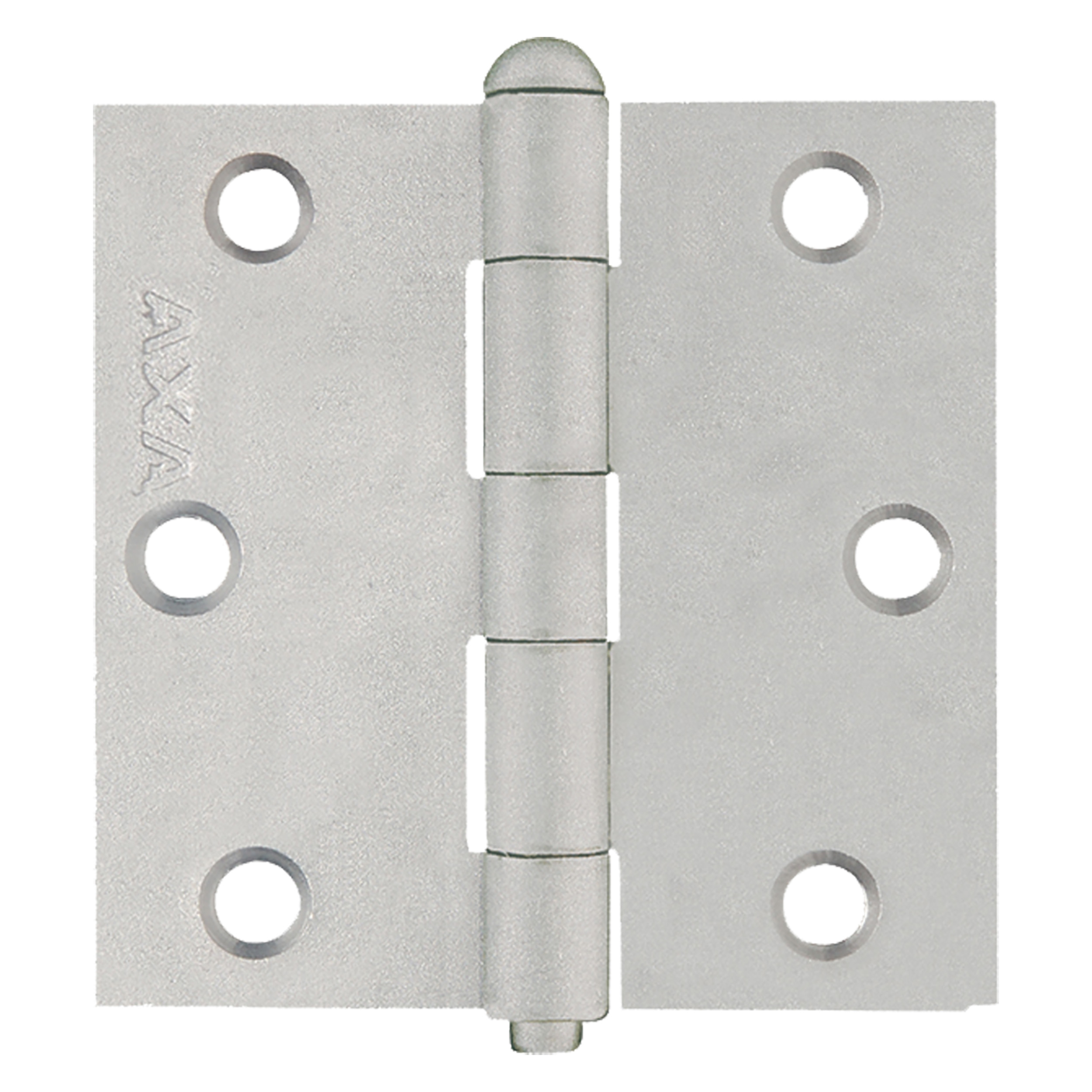 44.000.15 Axa  scharnier vierkant model - RVS  76 x 76 mm