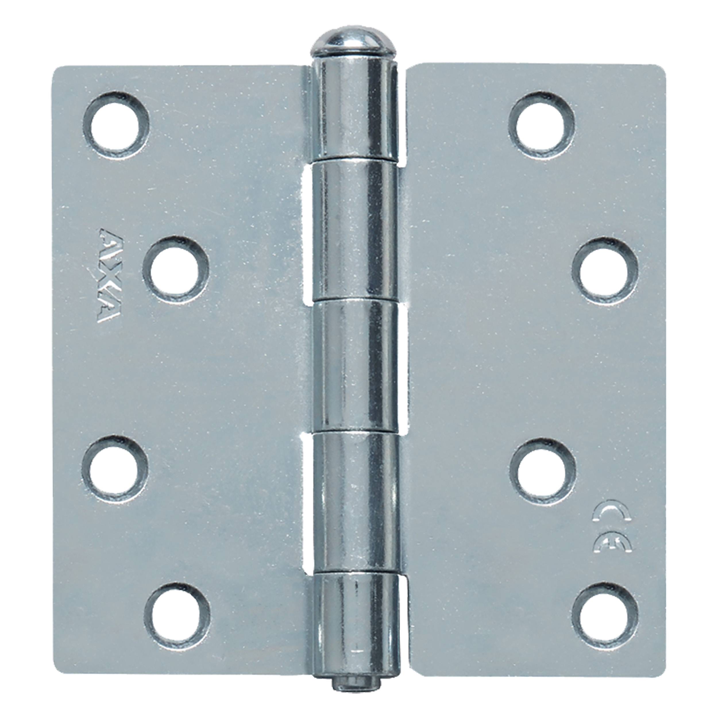 44.000.19 Axa  scharnier vierkant model - verzinkt  89 x 89 mm