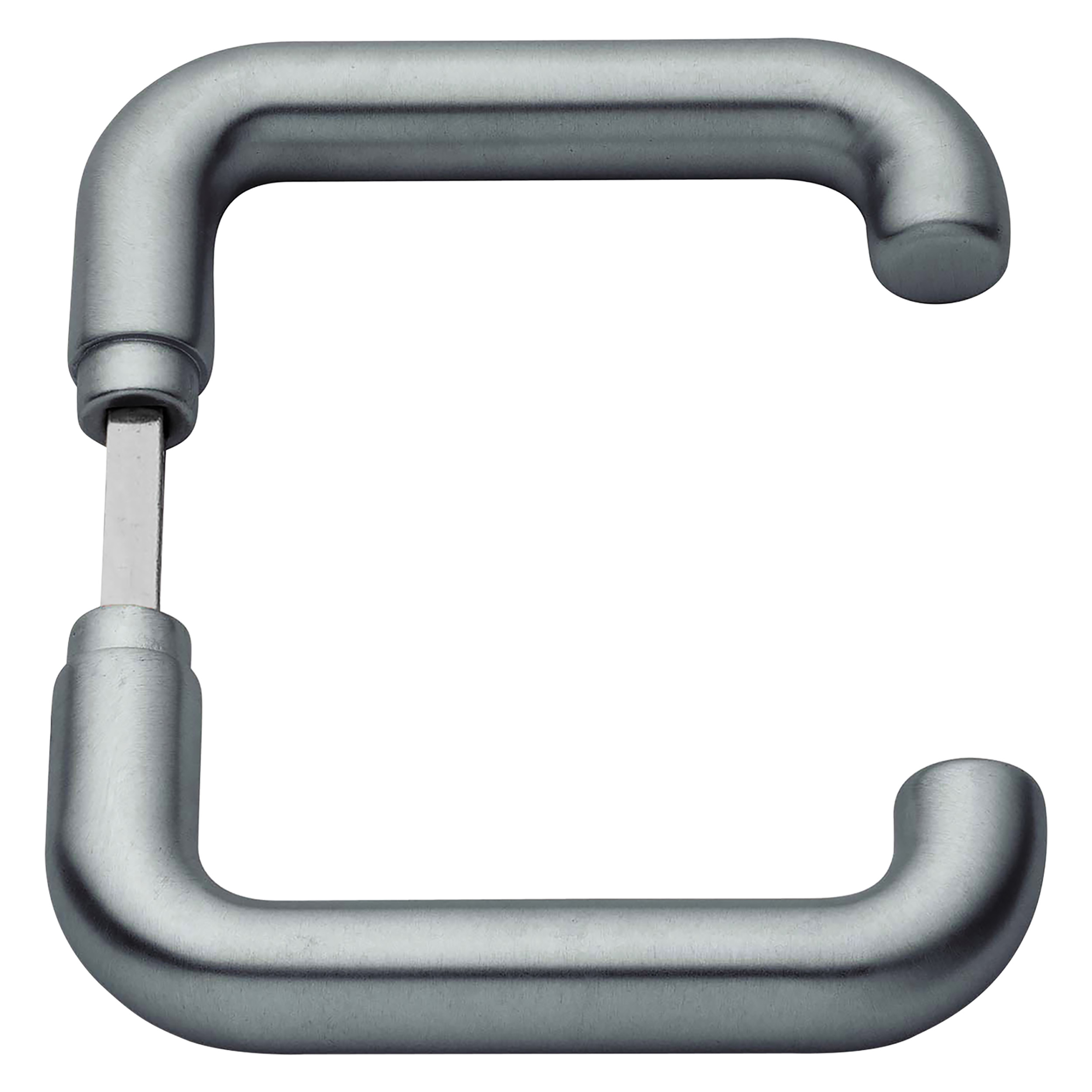 44.003.66 Axa  deurkruk U - met universele krukstift aluminium F1 