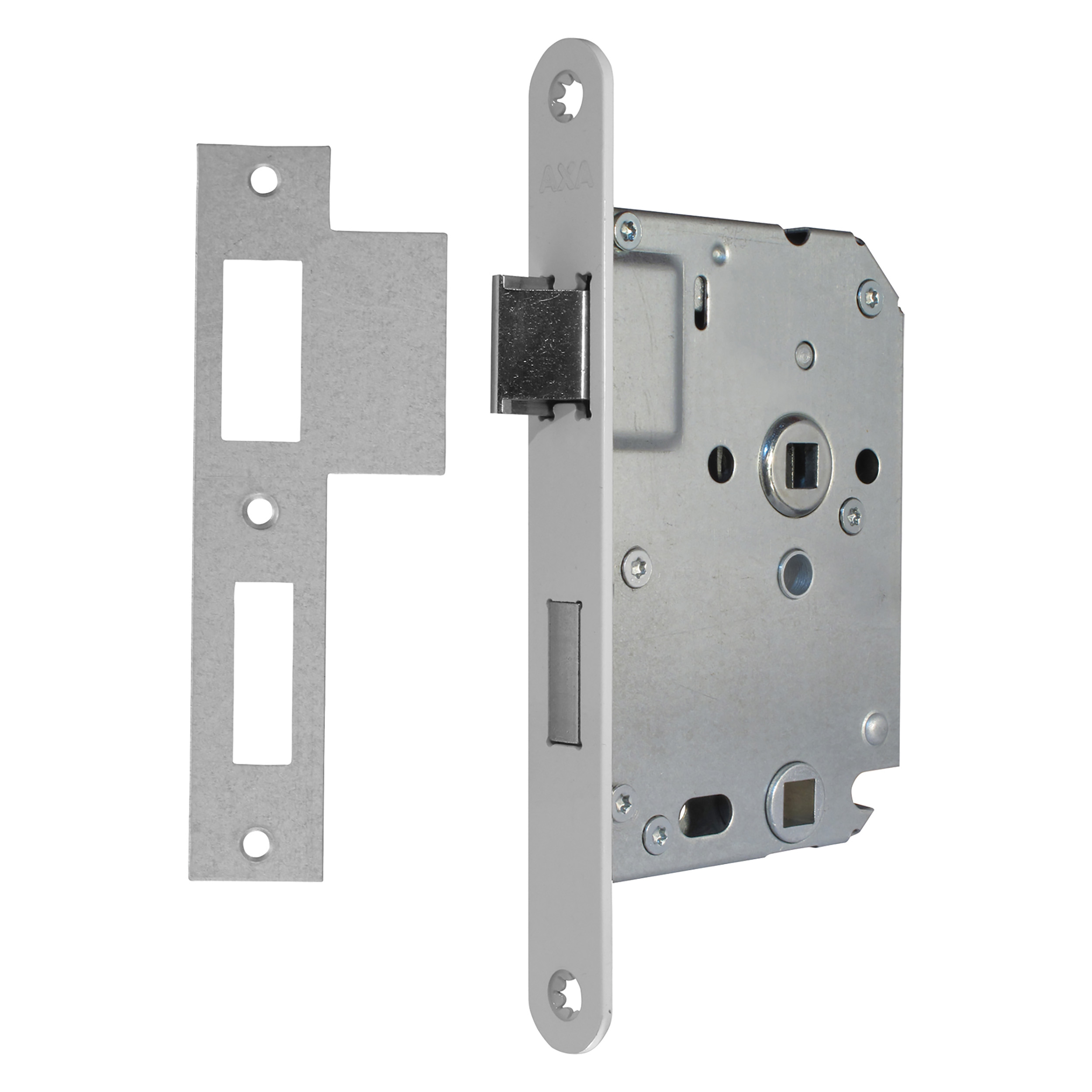 44.003.88 Axa  wc slot type 7165 - 63/8 - voor binnendeuren - universeel wit 