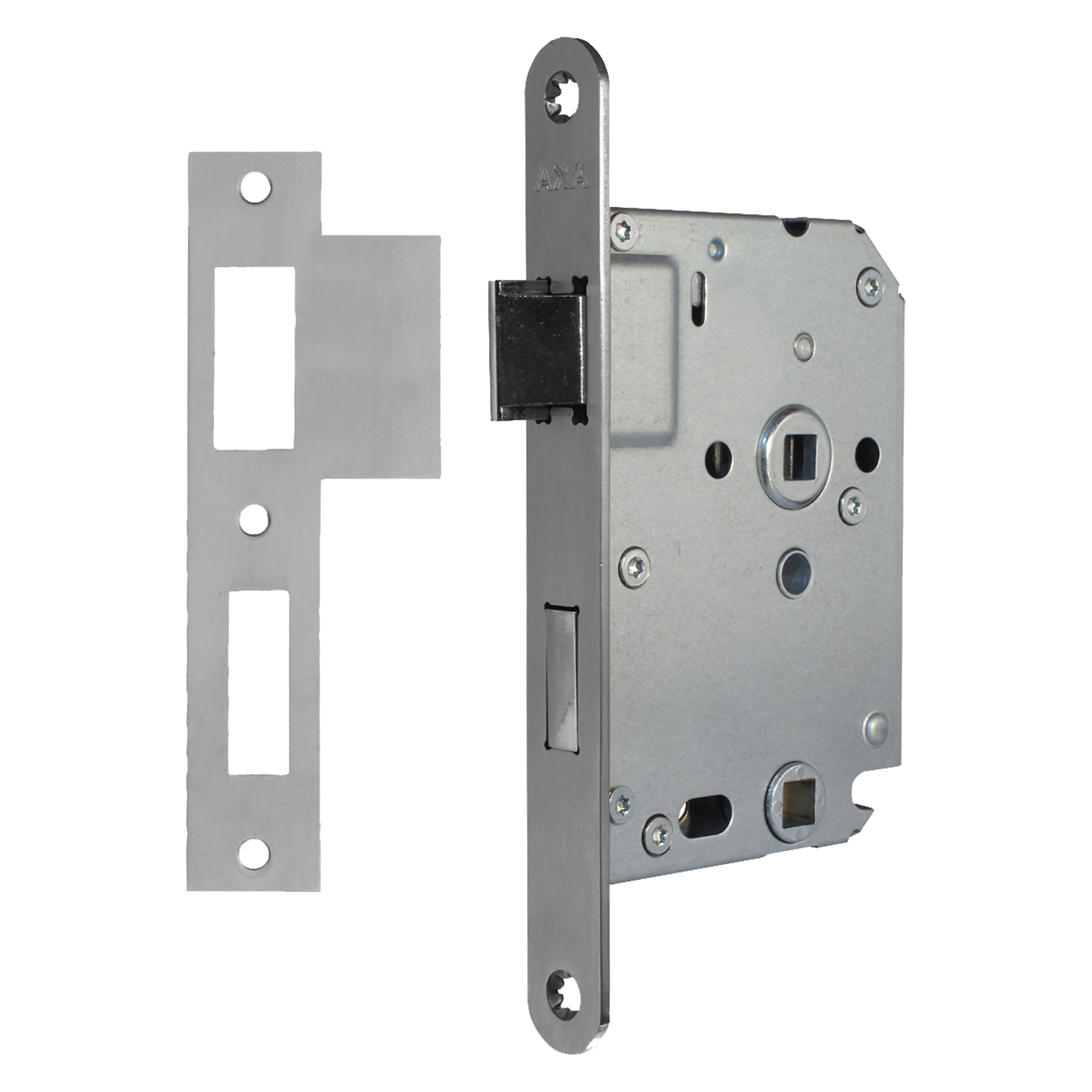 44.003.89 Axa  wc slot type 7165 - 63/8 - voor binnendeuren - universeel RVS 