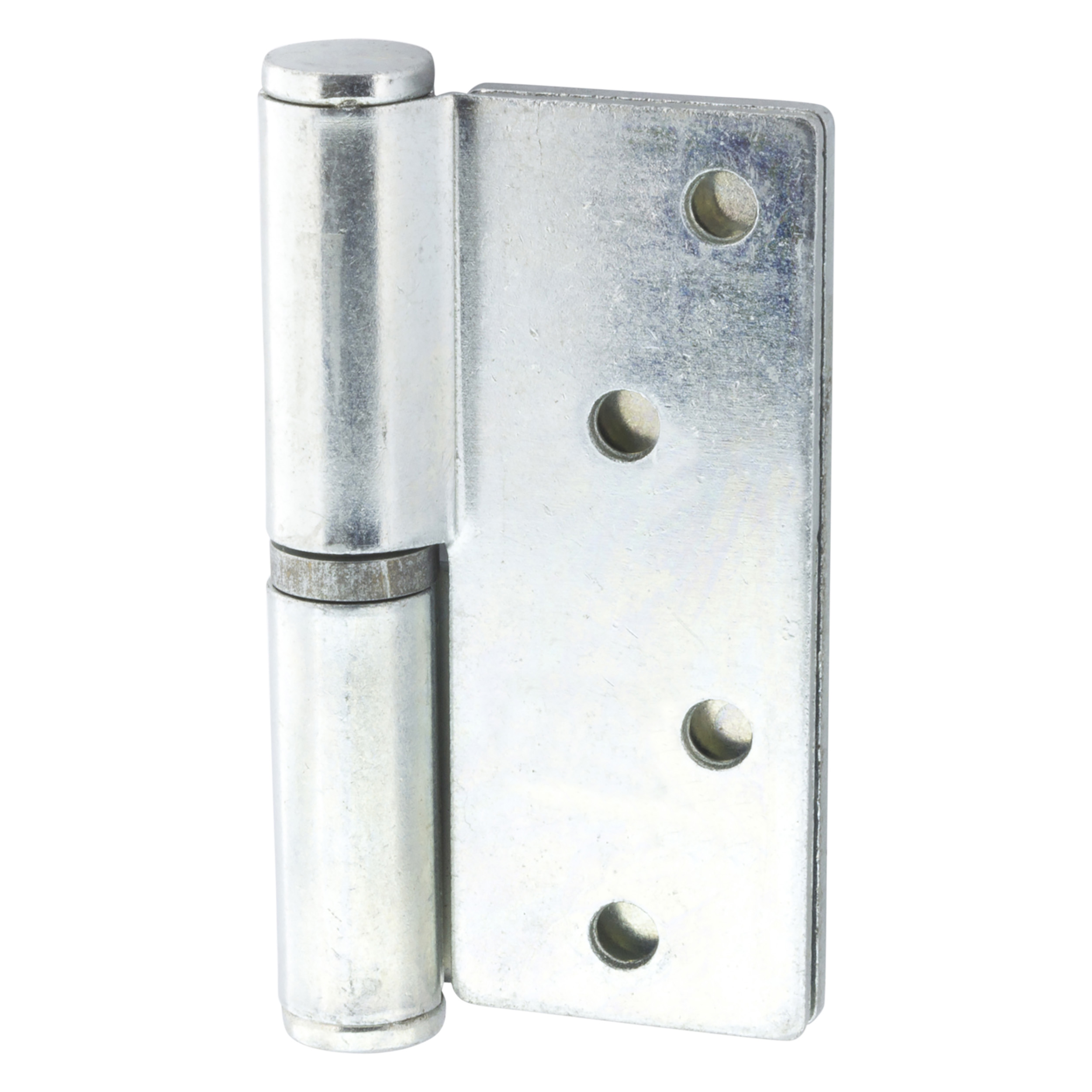 44.004.76 Axa  kogelpaumelle din links - met messing pen - verzinkt  89 x 89 mm