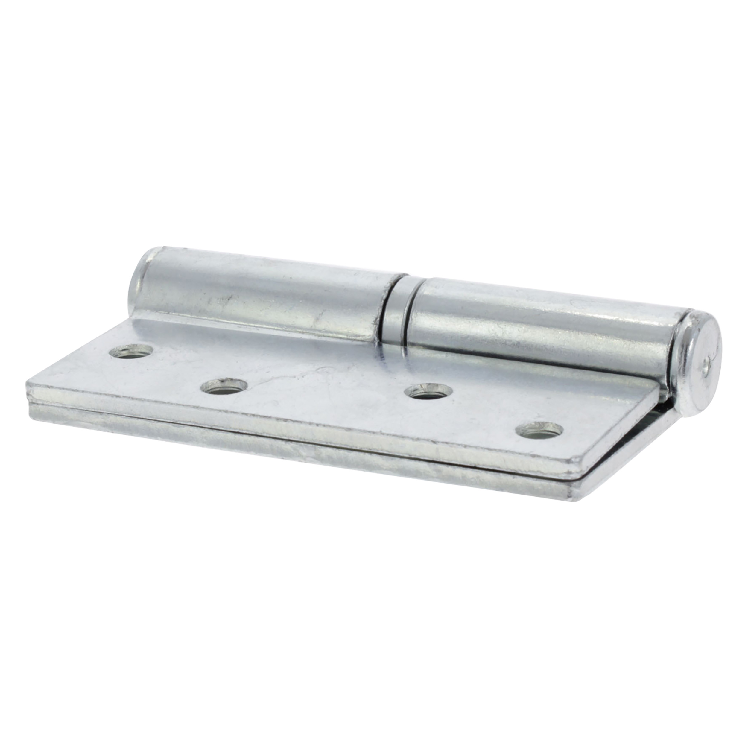 44.004.77 Axa  kogelpaumelle din rechts - met messing pen - verzinkt  89 x 89 mm