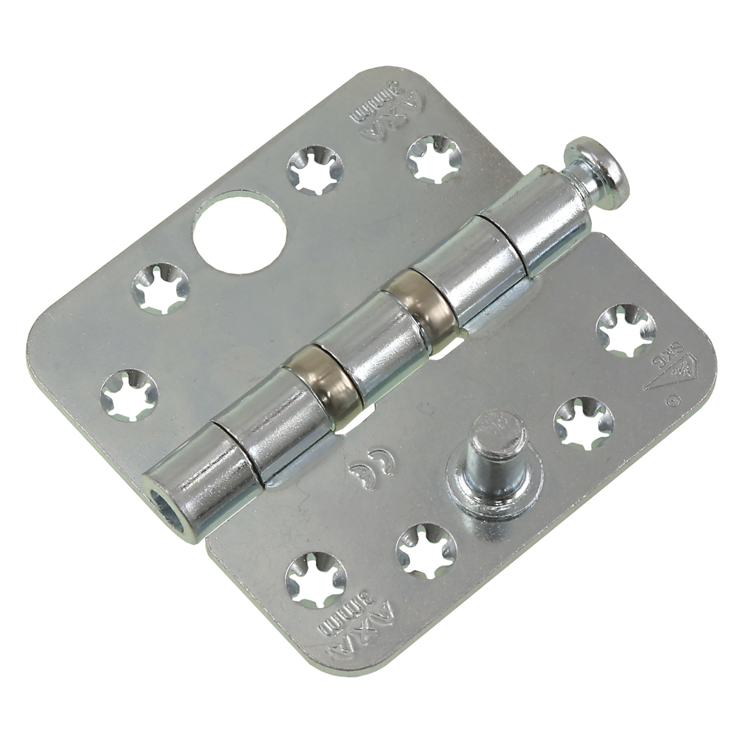 44.009.90 Axa Smart Easyfix kogelscharnier vierkant model - met ronde hoeken - SKG***  89 x 89 mm