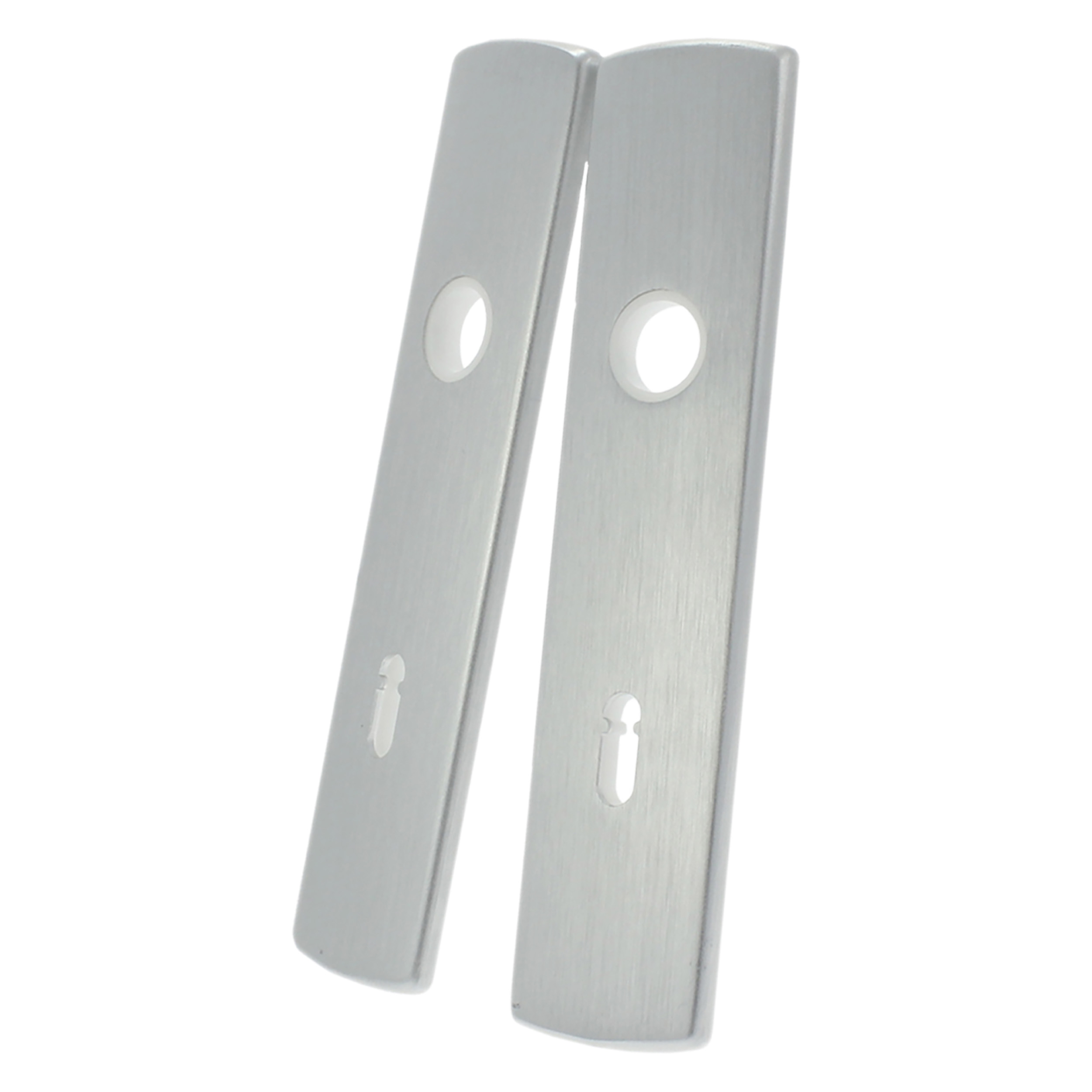 44.019.78 Axa  schild type Curve Klik - voor binnendeuren - SL72 aluminium F1 200 x 45 mm