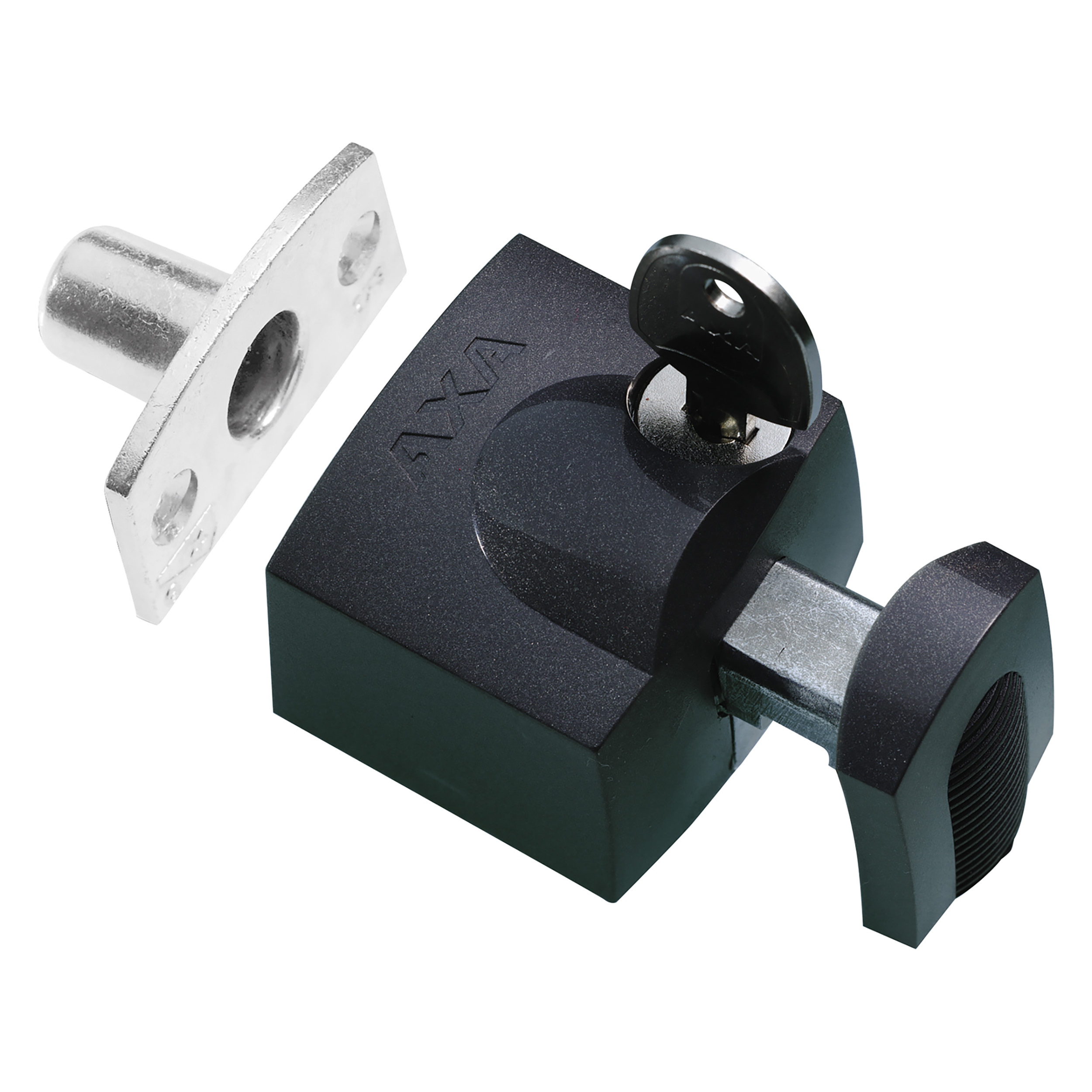 44.020.65 Axa  oplegslot type 3012 - SKG* antraciet 