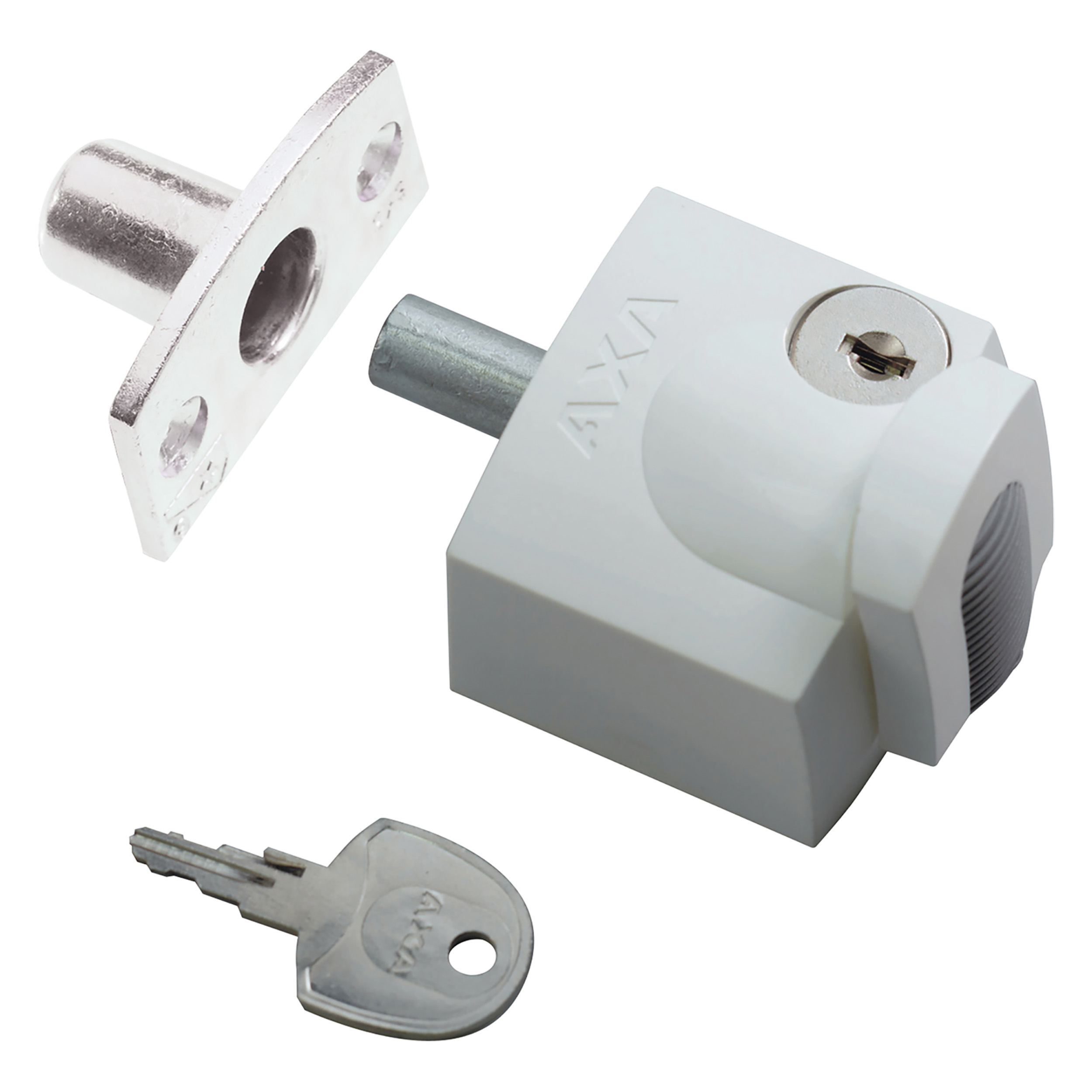 44.020.67 Axa  oplegslot type 3012 - SKG* wit 
