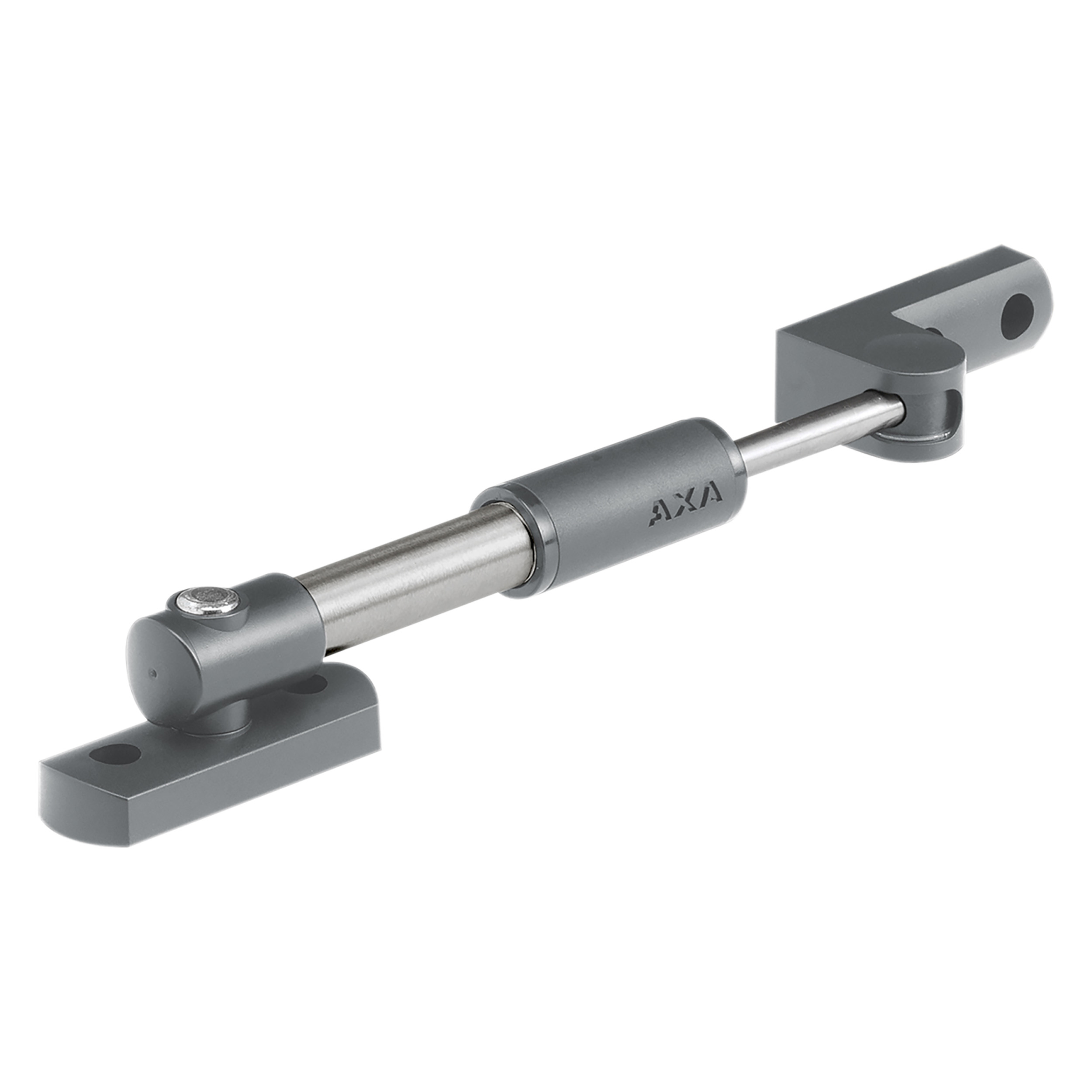 44.021.04 Axa  tele-raamuitzetter naar buitendraaiend - type 2815 - rechts en links aluminium 20 cm
