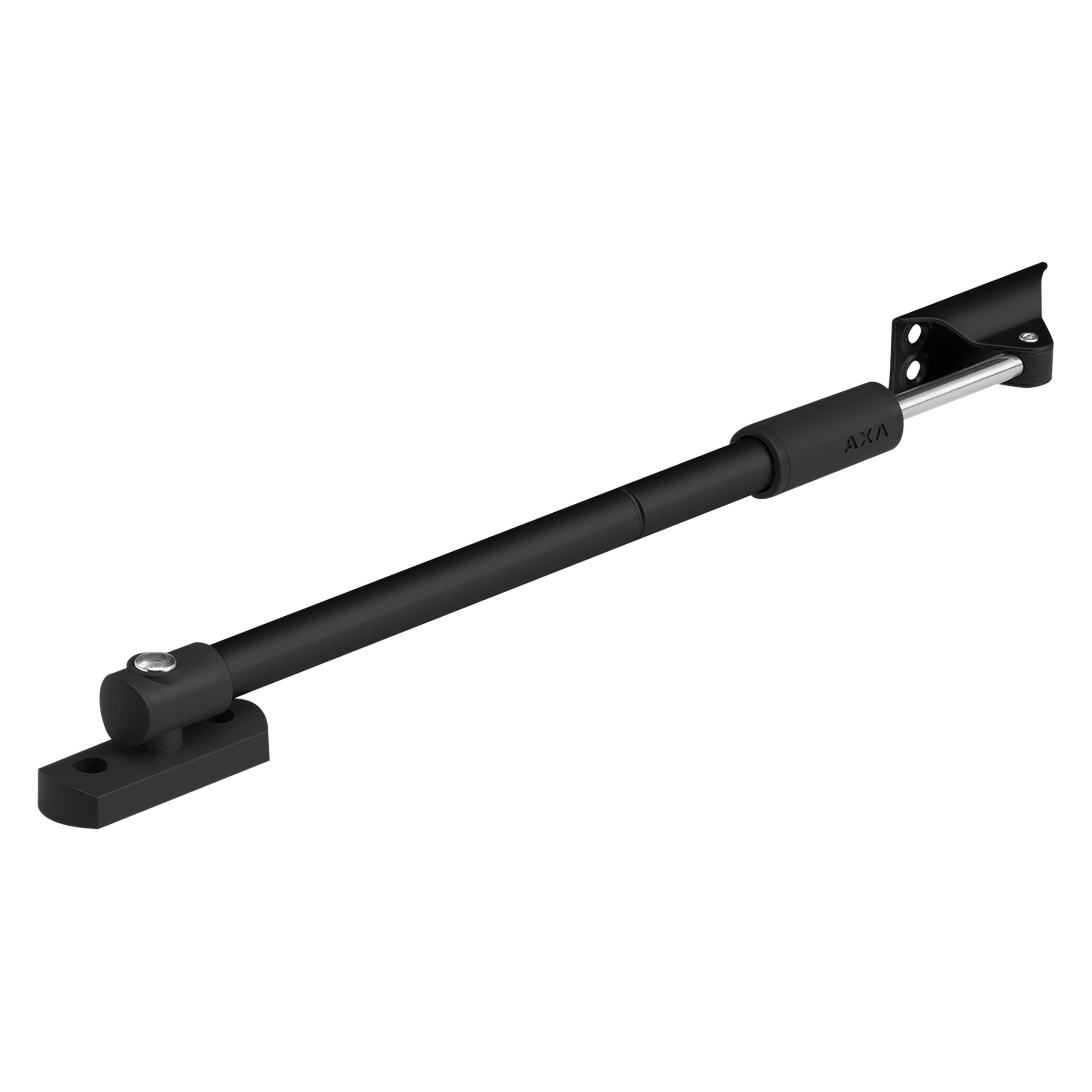 44.021.13 Axa  tele-raamuitzetter naar buitendraaiend - type 2835 - rechts en links zwart 35 cm