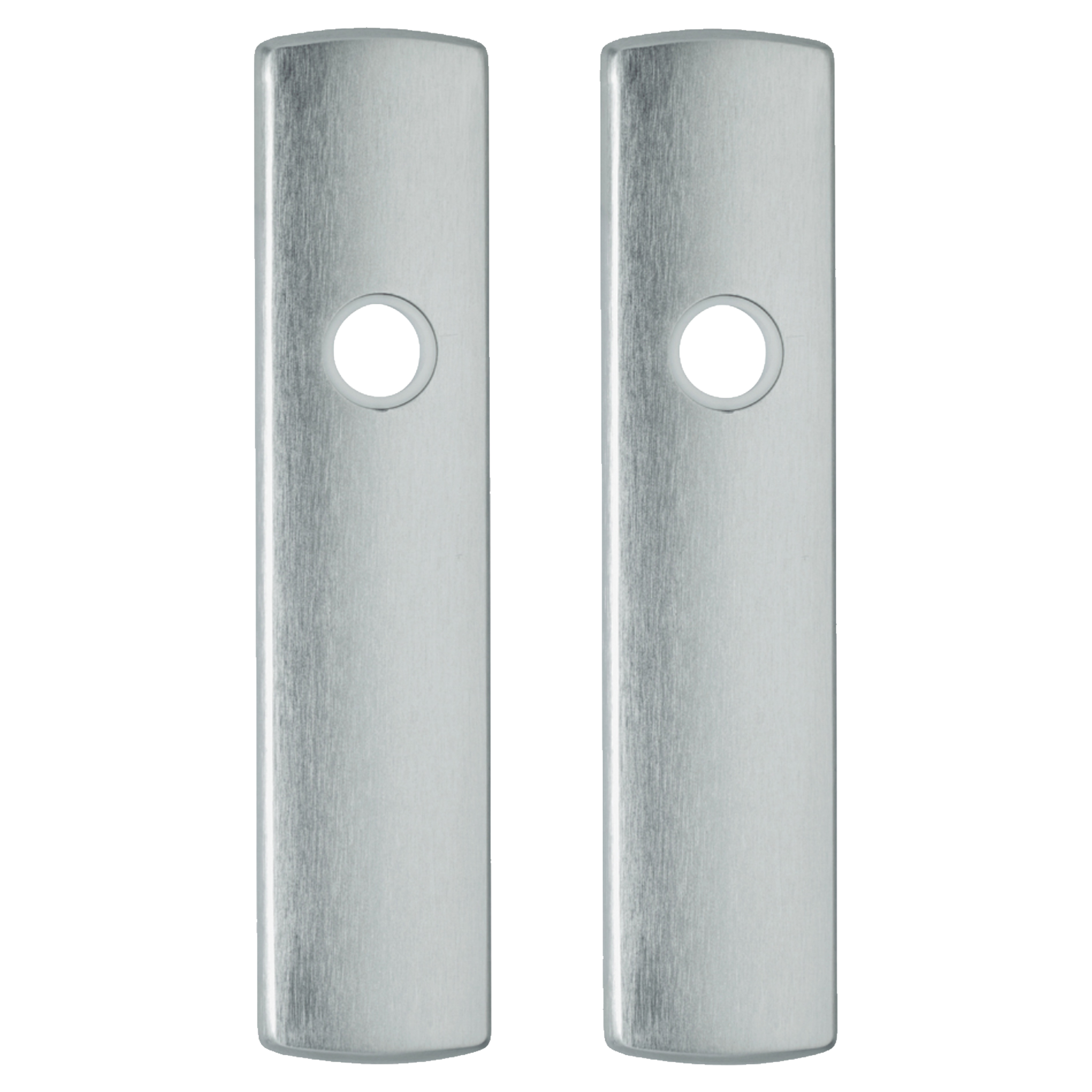 44.022.19 Axa  schild type Curve Klik - voor binnendeuren - blind aluminium F1 200 x 45 mm