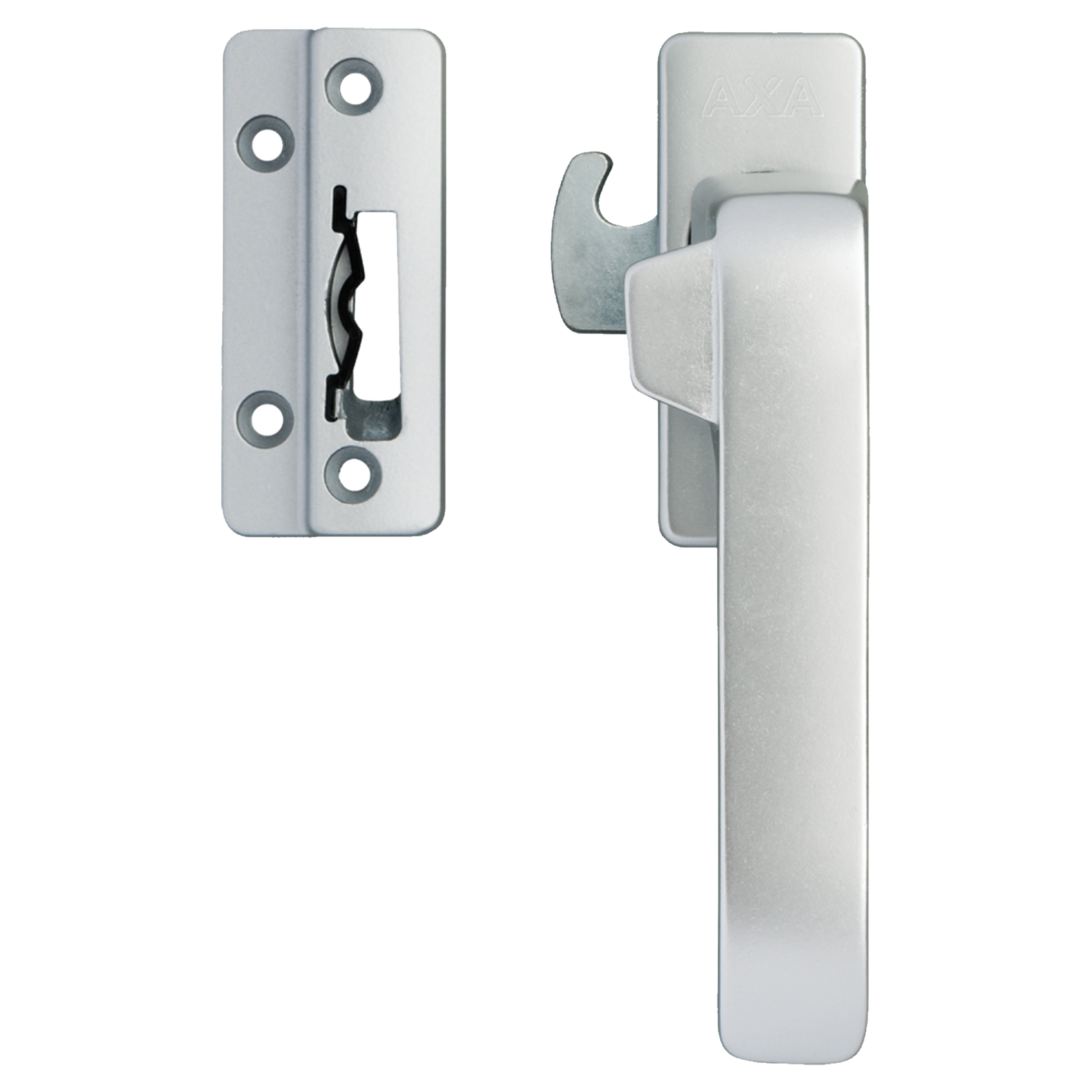 44.022.30 Axa  raamsluiting opbouw - rechts aluminium F1 