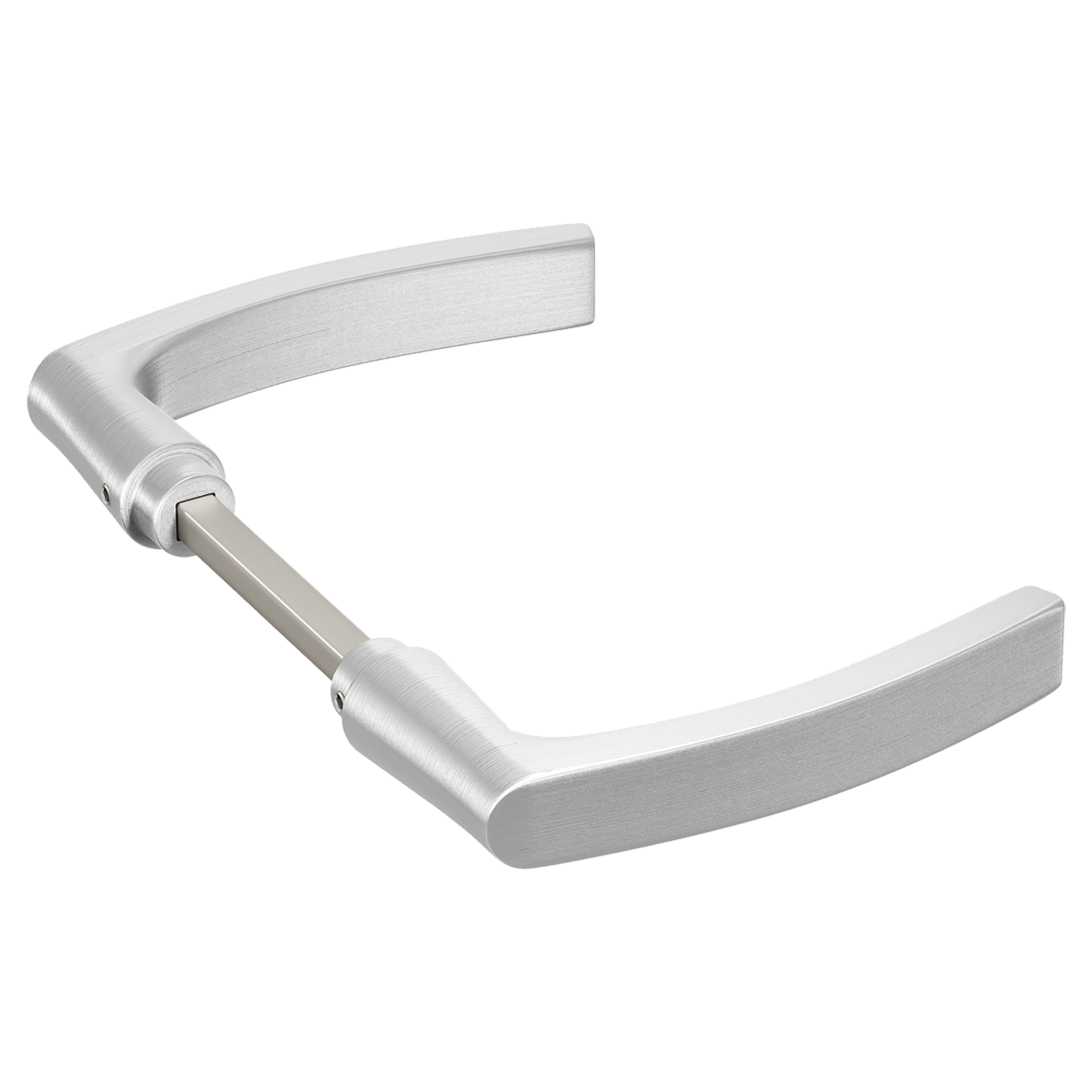 44.022.38 Axa  deurkruk blok - met universele krukstift aluminium F1 