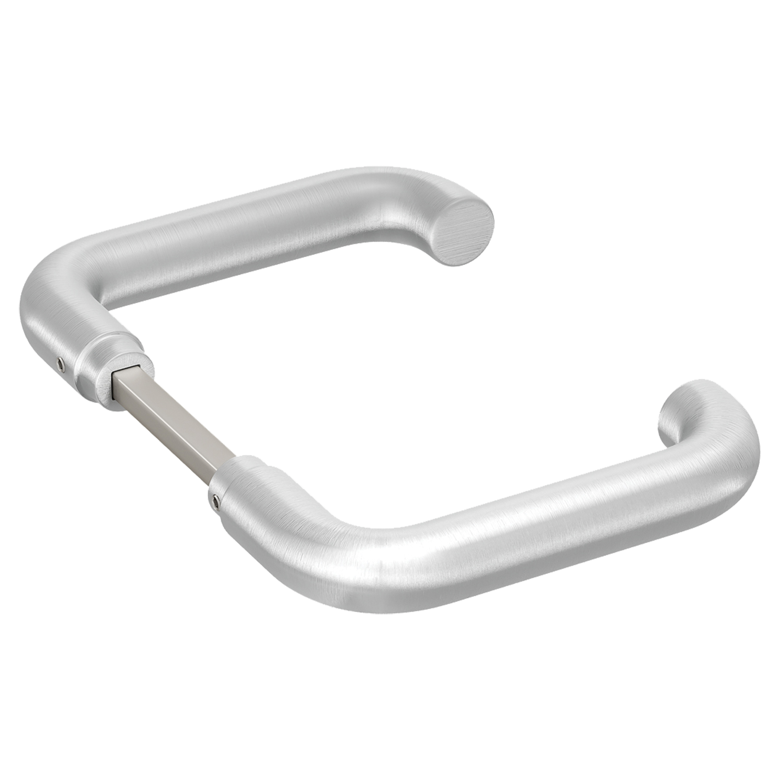 44.022.46 Axa  deurkruk U - met universele krukstift aluminium F1 