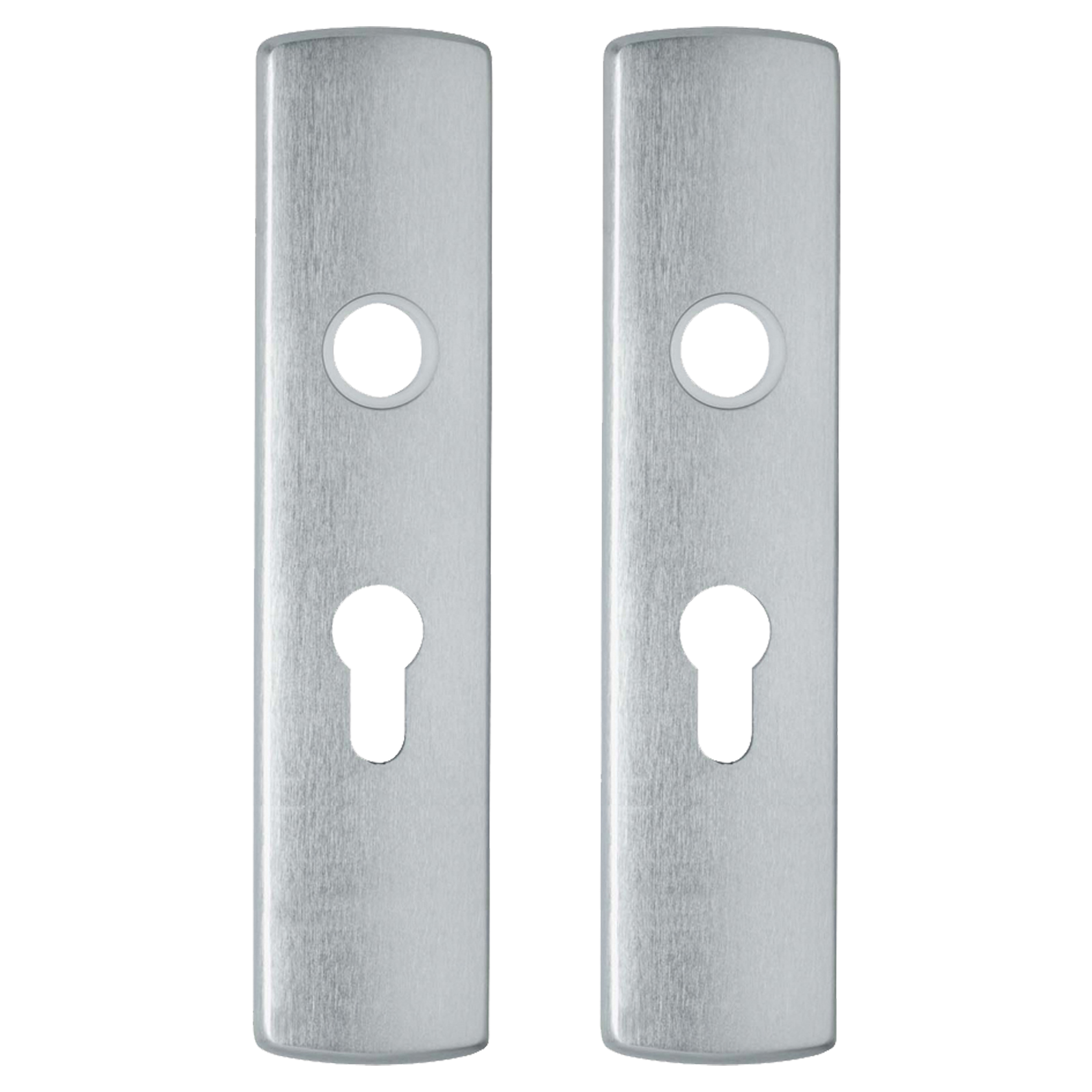44.022.55 Axa  schild type Curve Klik - voor binnendeuren - PC55 aluminium F1 200 x 45 mm