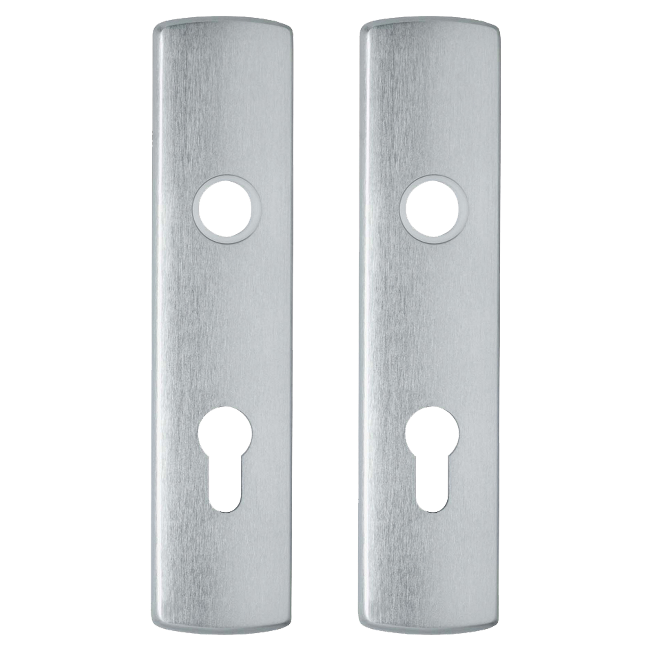 44.022.92 Axa  schild type Curve Klik - voor binnendeuren - PC72 aluminium F1 200 x 45 mm