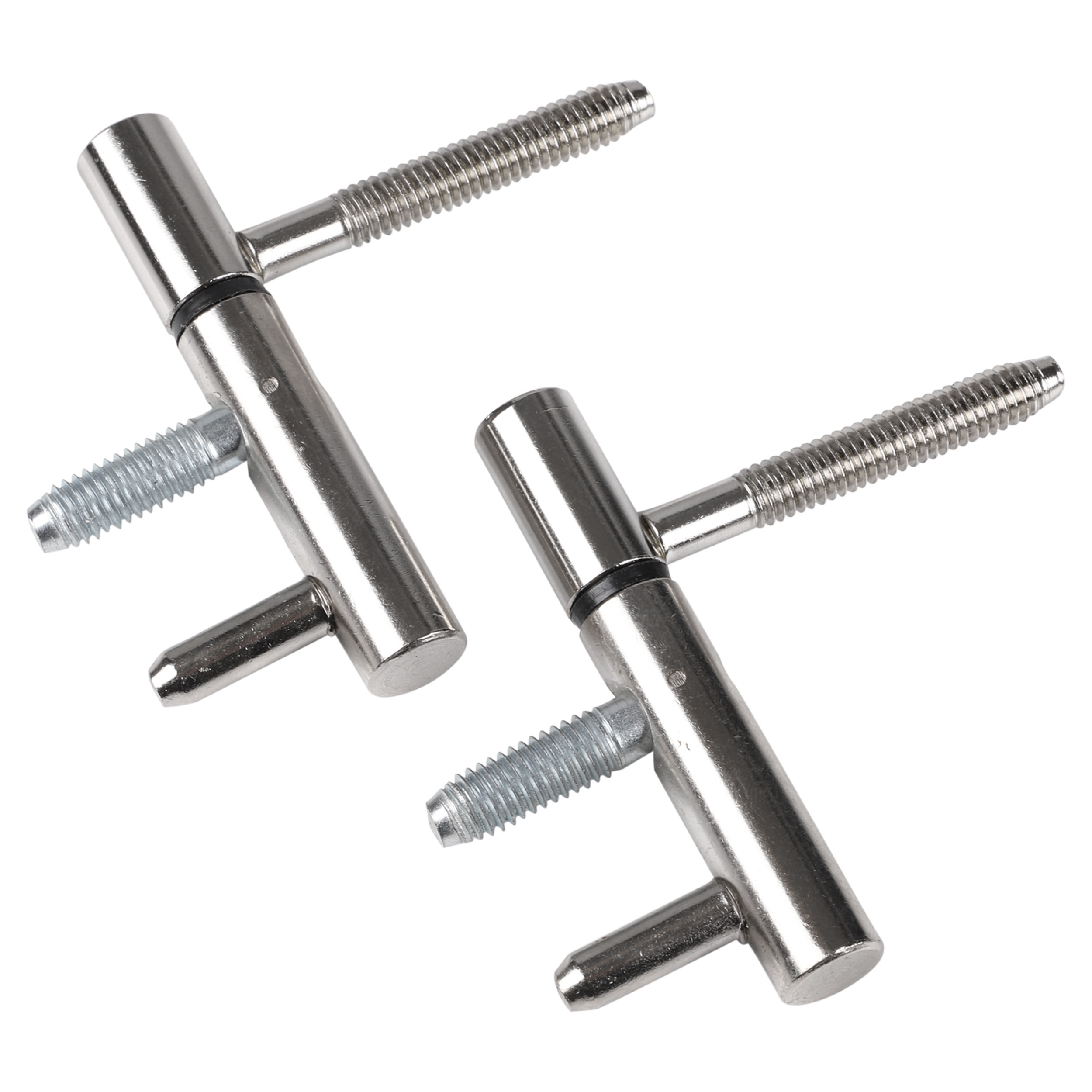 44.044.02 Starx  inboorpaumelle voor stalen kozijnen nikkel 70 x 12 mm