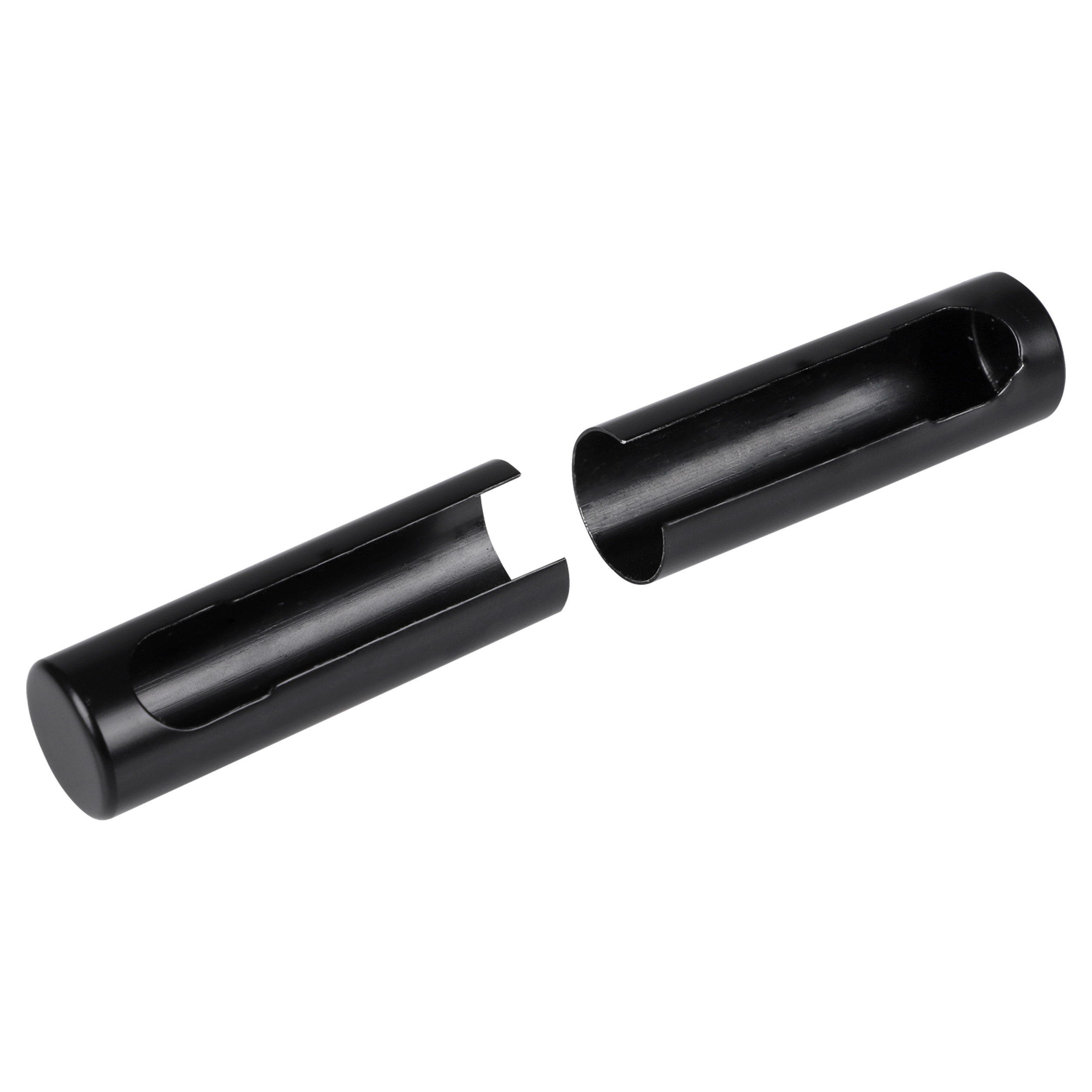 44.044.08 Starx  overschuifhuls paumelle zwart 14 x 45 mm