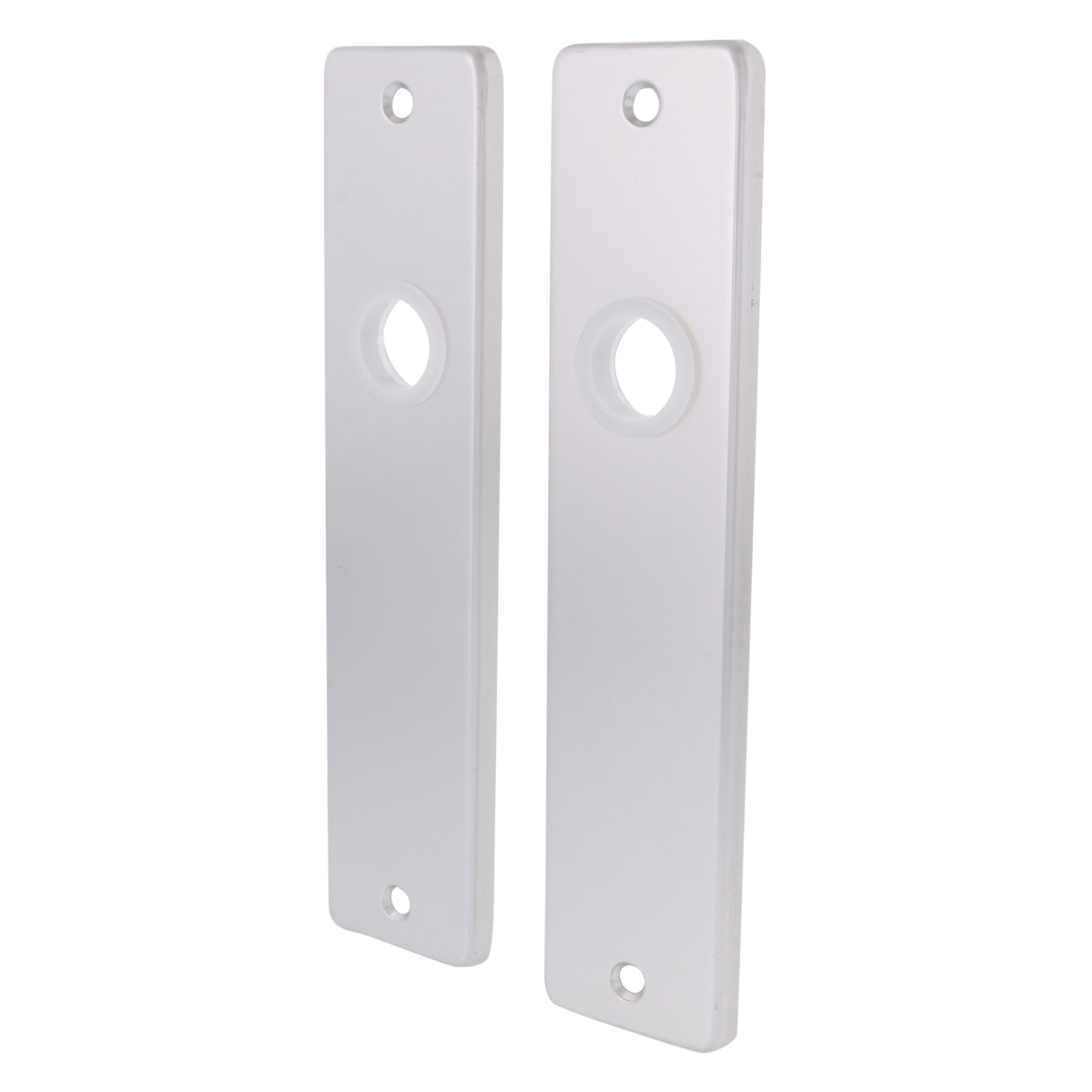44.800.14 Ami  kortschild blind aluminium F2 180 x 41 mm