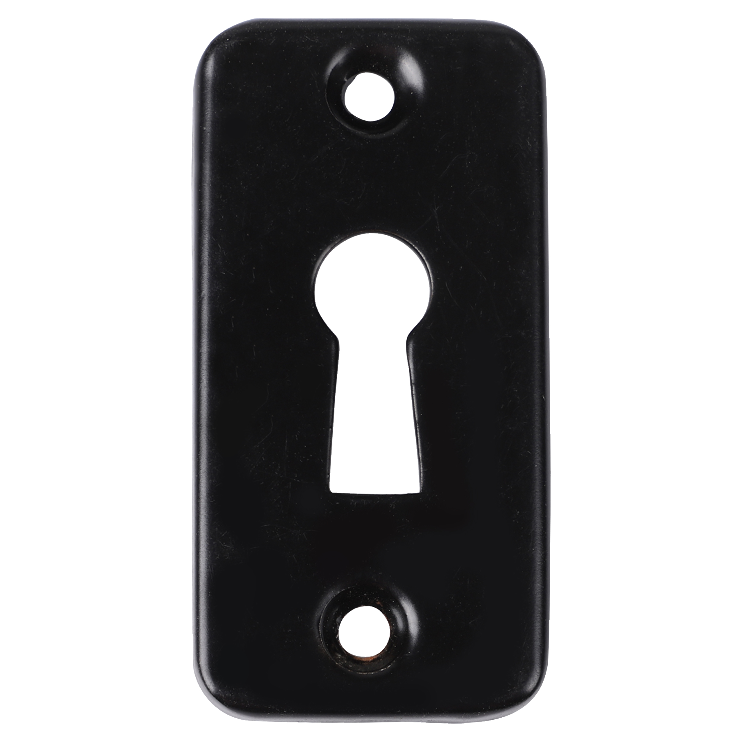 44.805.35 Starx  sleutelplaat recht zwart 60 x 30 mm