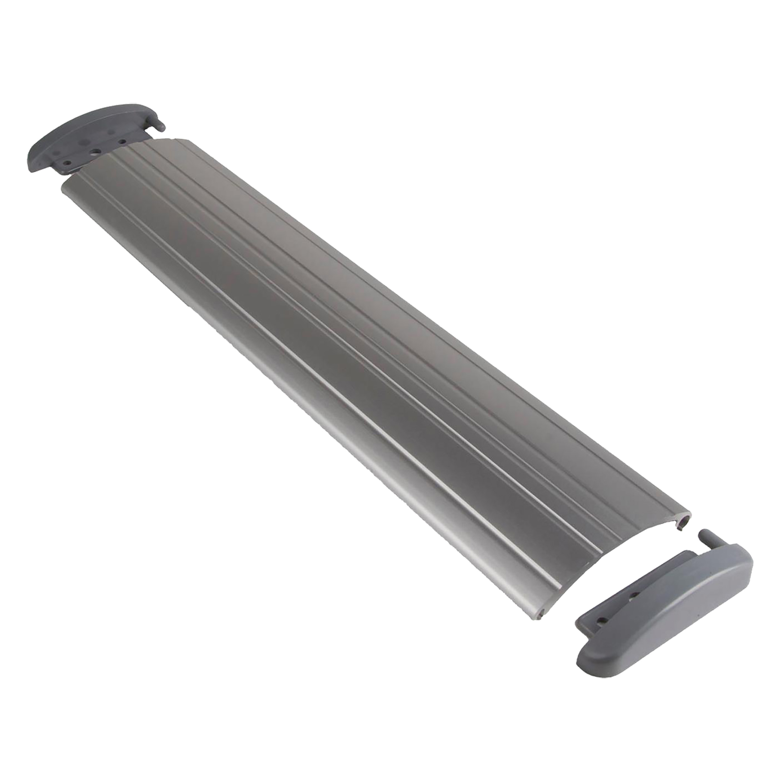 44.903.63   tochtklep Tbv brievenbus - ovaal - aluminium F1  340 x 70 x 16 mm