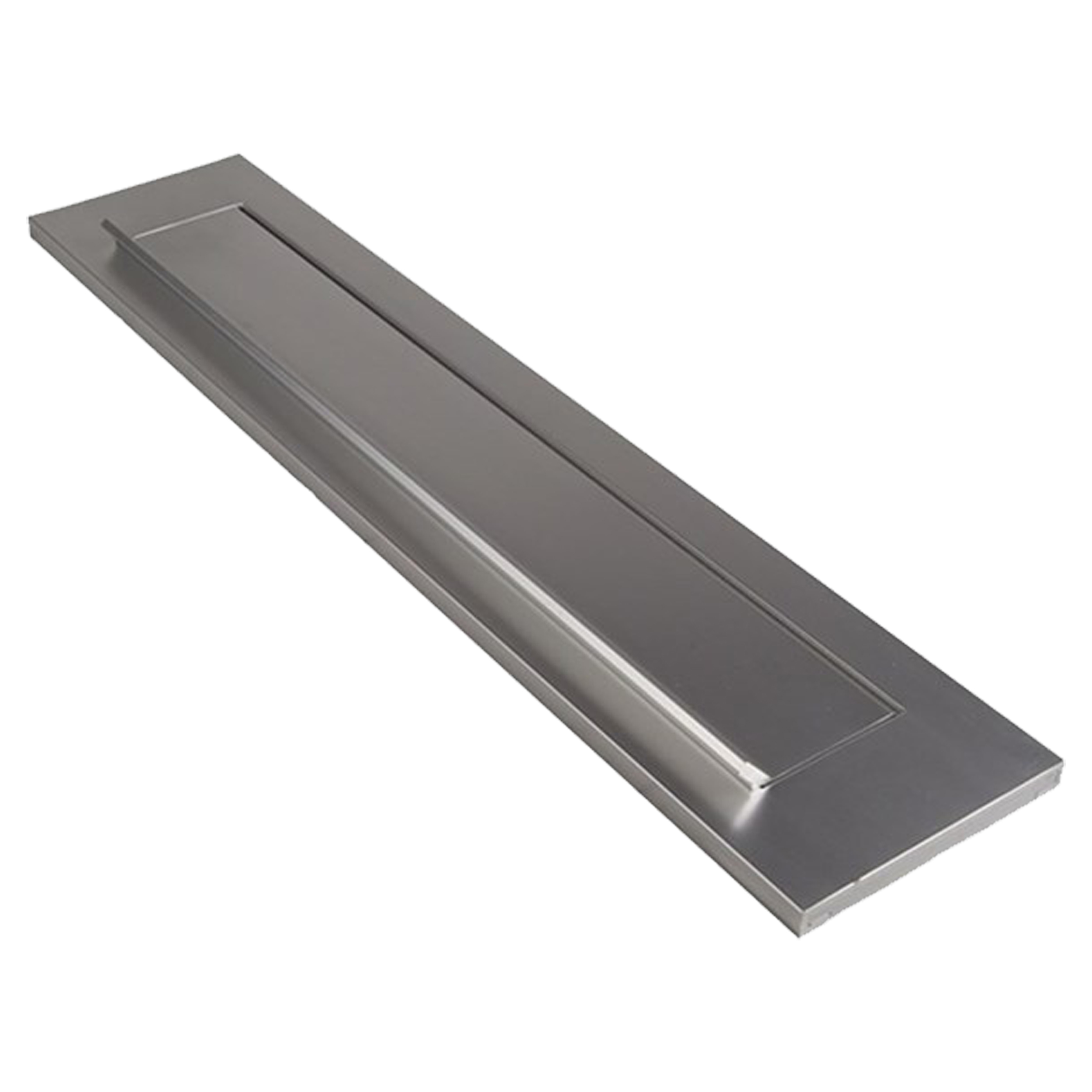 44.907.35 Ami  briefplaat 954VR - met veer - buitendraaiend aluminium F2 
