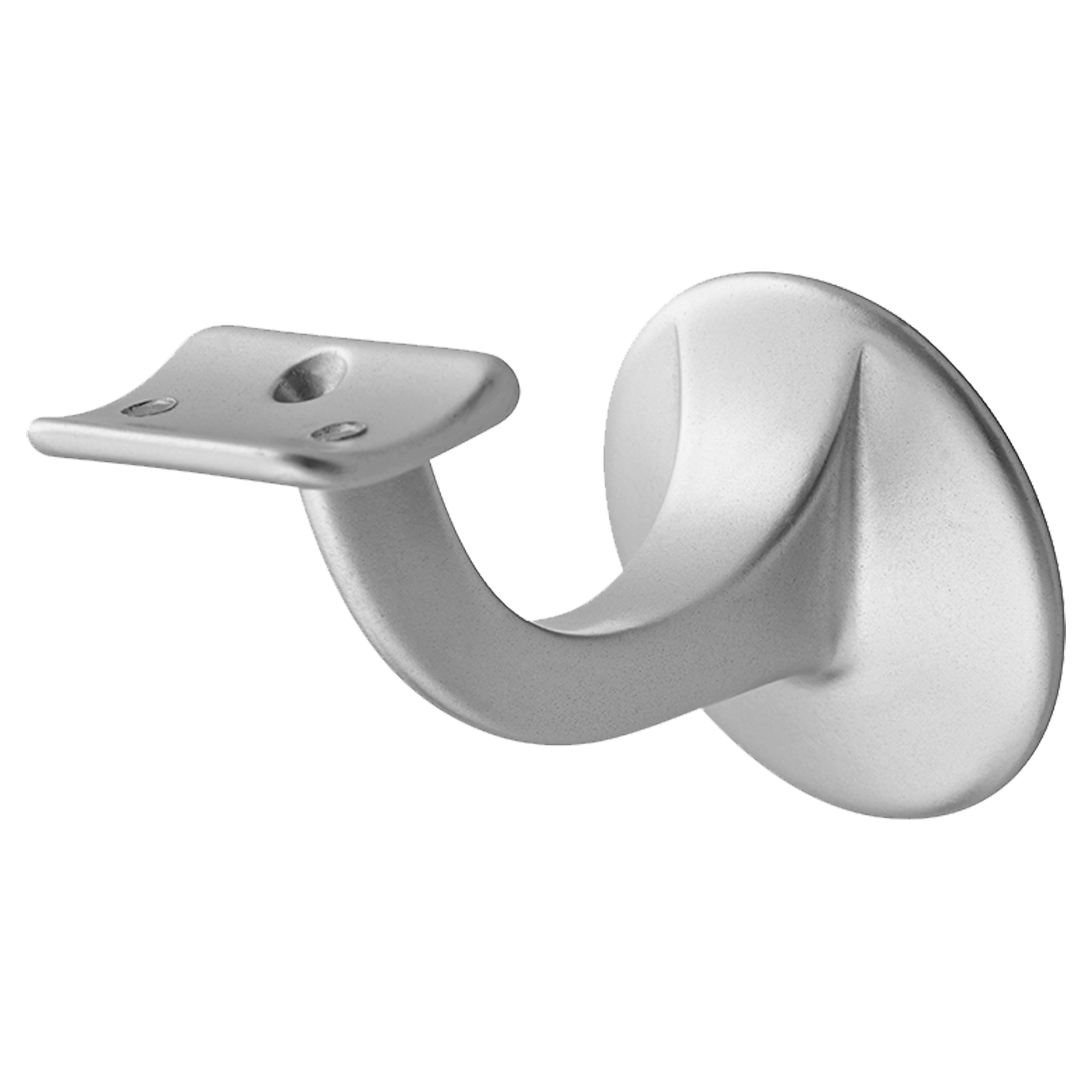 44.907.61 Hermeta  leuninghouder type 3503-01 - vlak - M8 aluminium F1 65 mm
