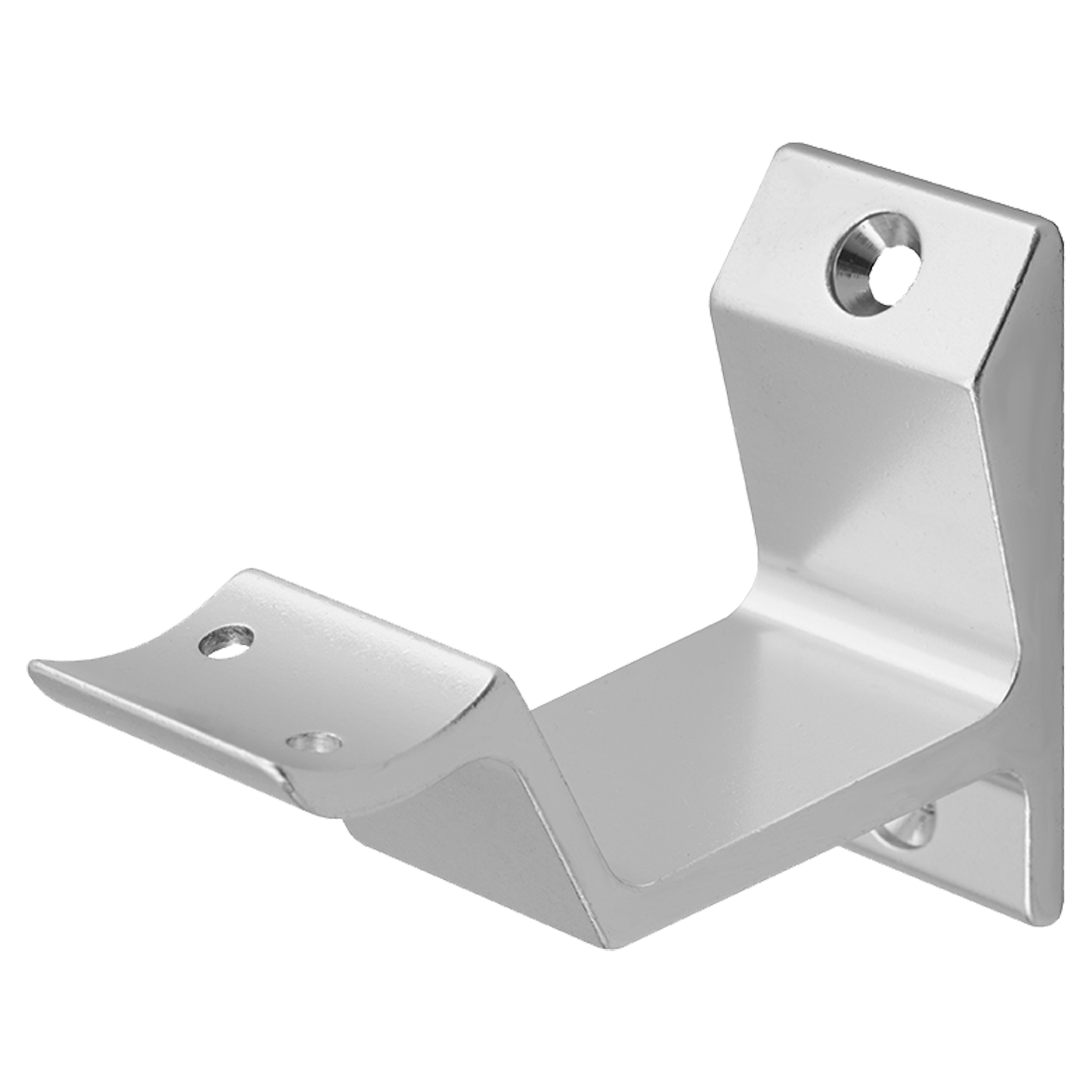 44.907.64 Hermeta  leuninghouder type 3542-0 - opschroevend aluminium F1 65 mm