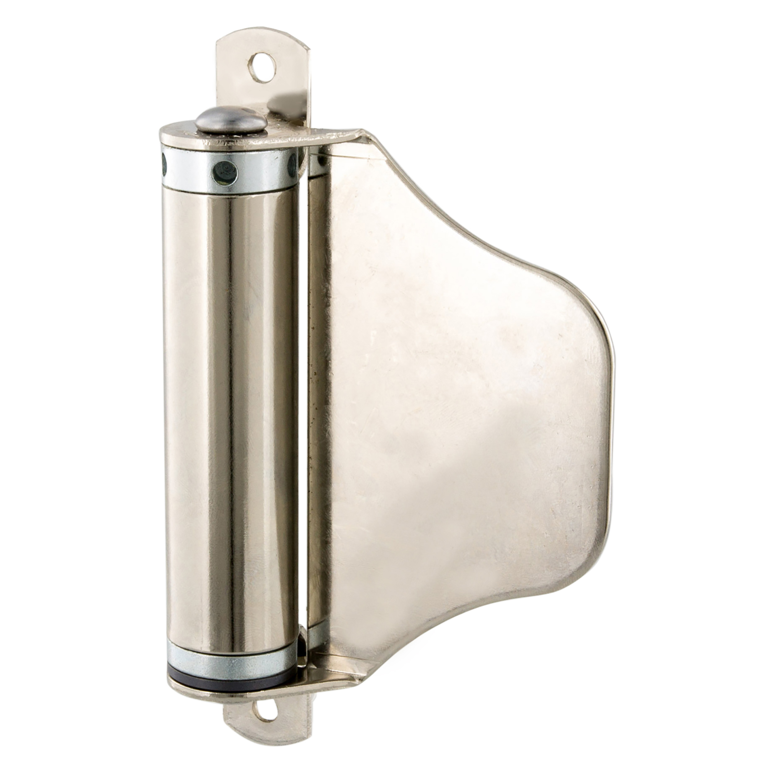 44.912.00   deursluiter index met flens - vernikkeld  100 x 55 mm