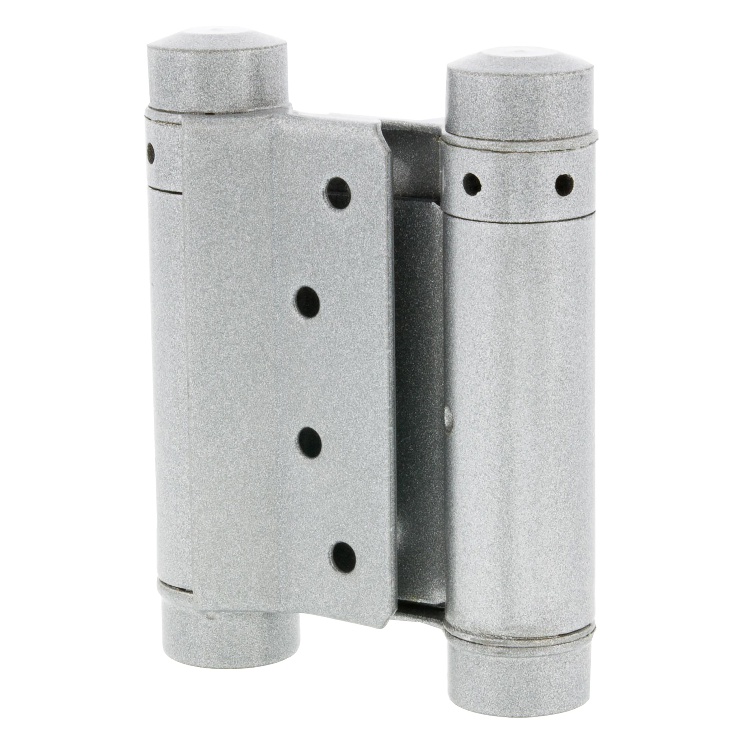 44.912.13   deurveerscharnier bommer - dubbelwerkend - type 75 - voor deurdikte 18-25 mm grijs 