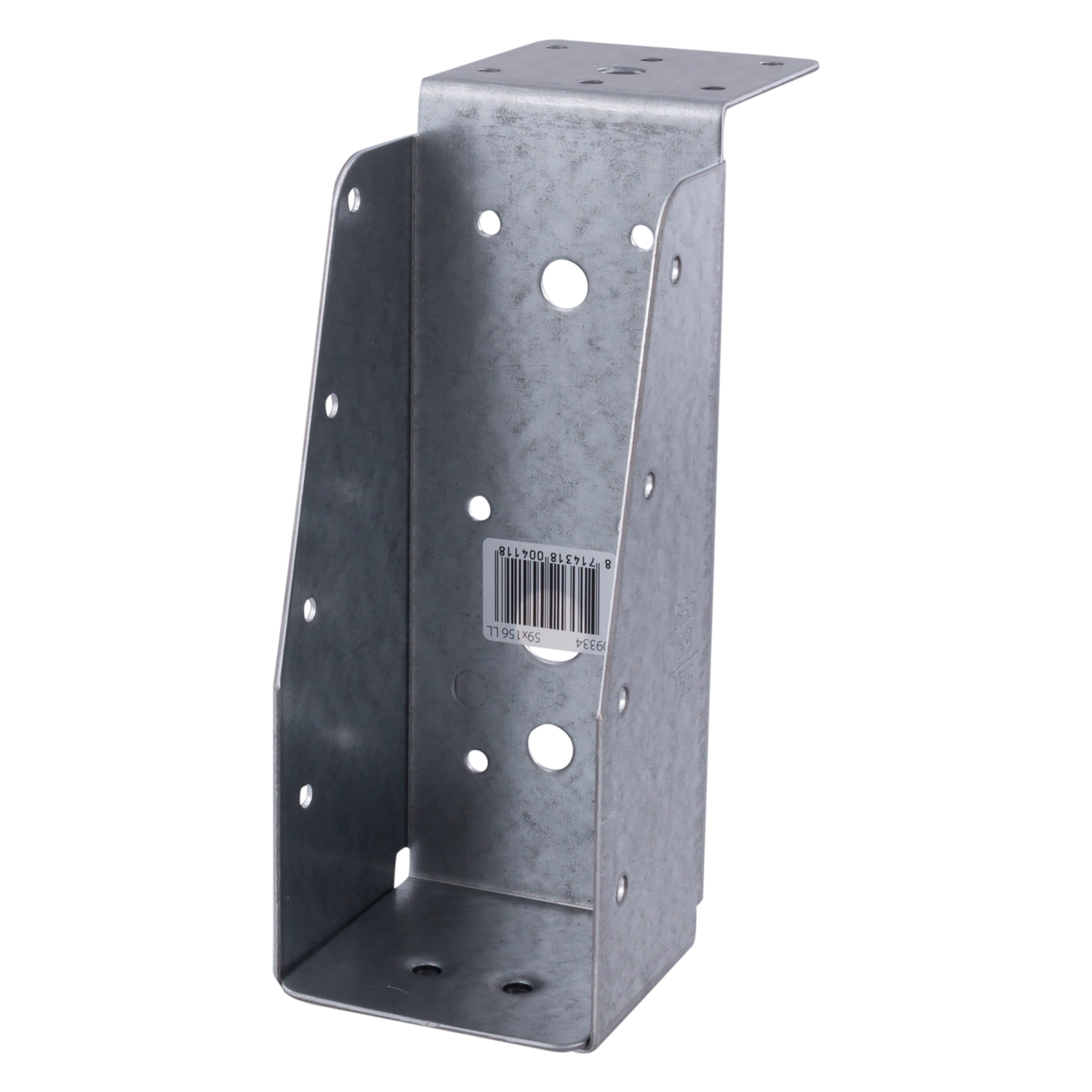 45.006.03 GB  balkdrager lange lip - senzimir verzinkt  59 x 156 x 1.5 mm