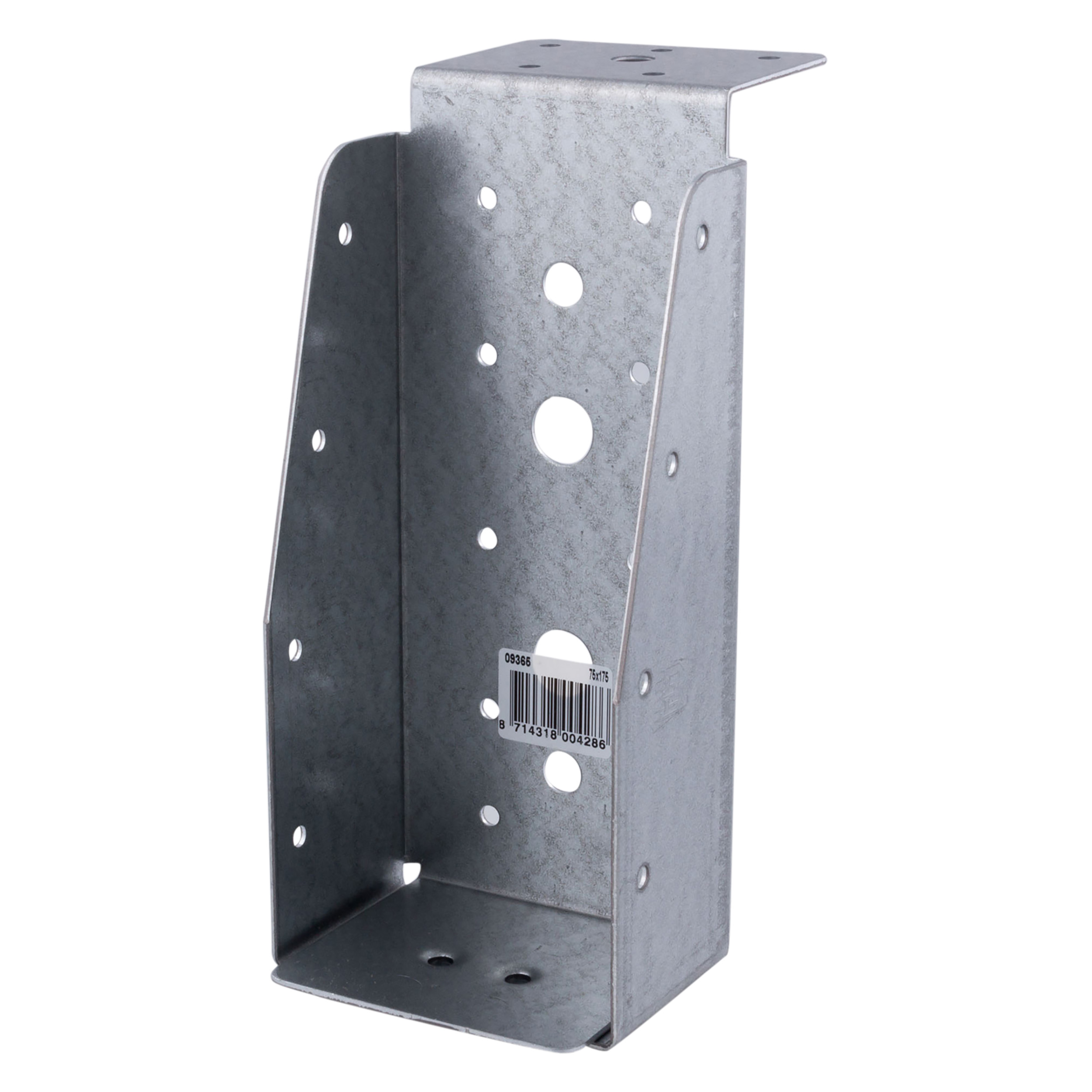 45.006.04 GB  balkdrager lange lip - senzimir verzinkt  75 x 175 x 1.5 mm