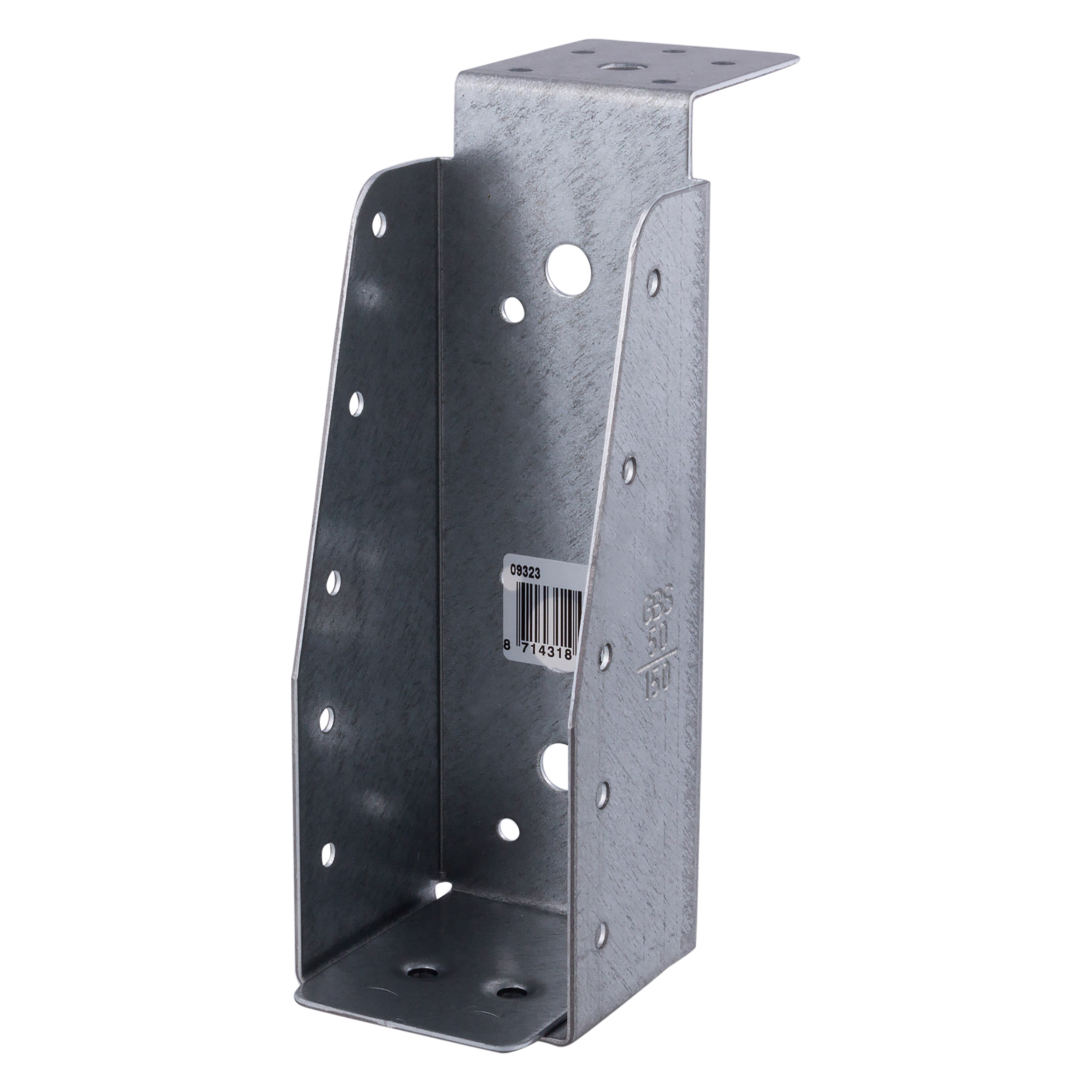 45.006.39 GB  balkdrager lange lip - senzimir verzinkt  50 x 150 x 1.5 mm