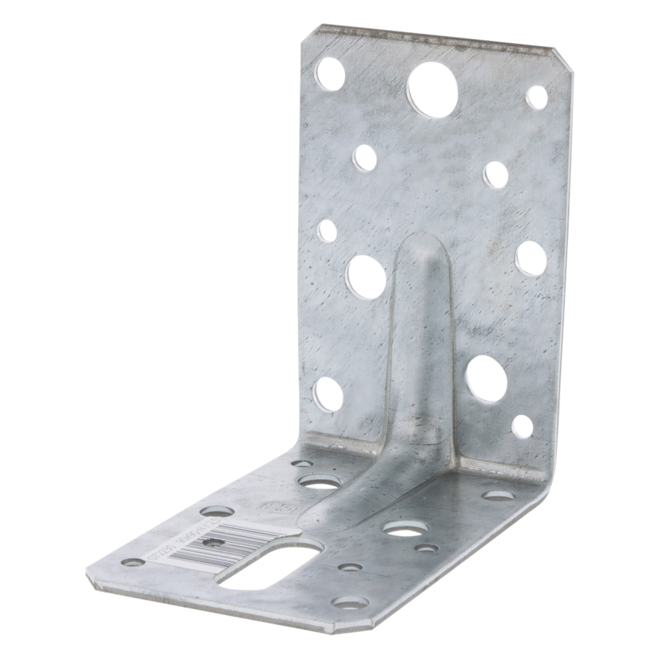 45.007.33 GB  hoekanker met ril - senzimir verzinkt  90 x 90 x 60 x 2.5 mm