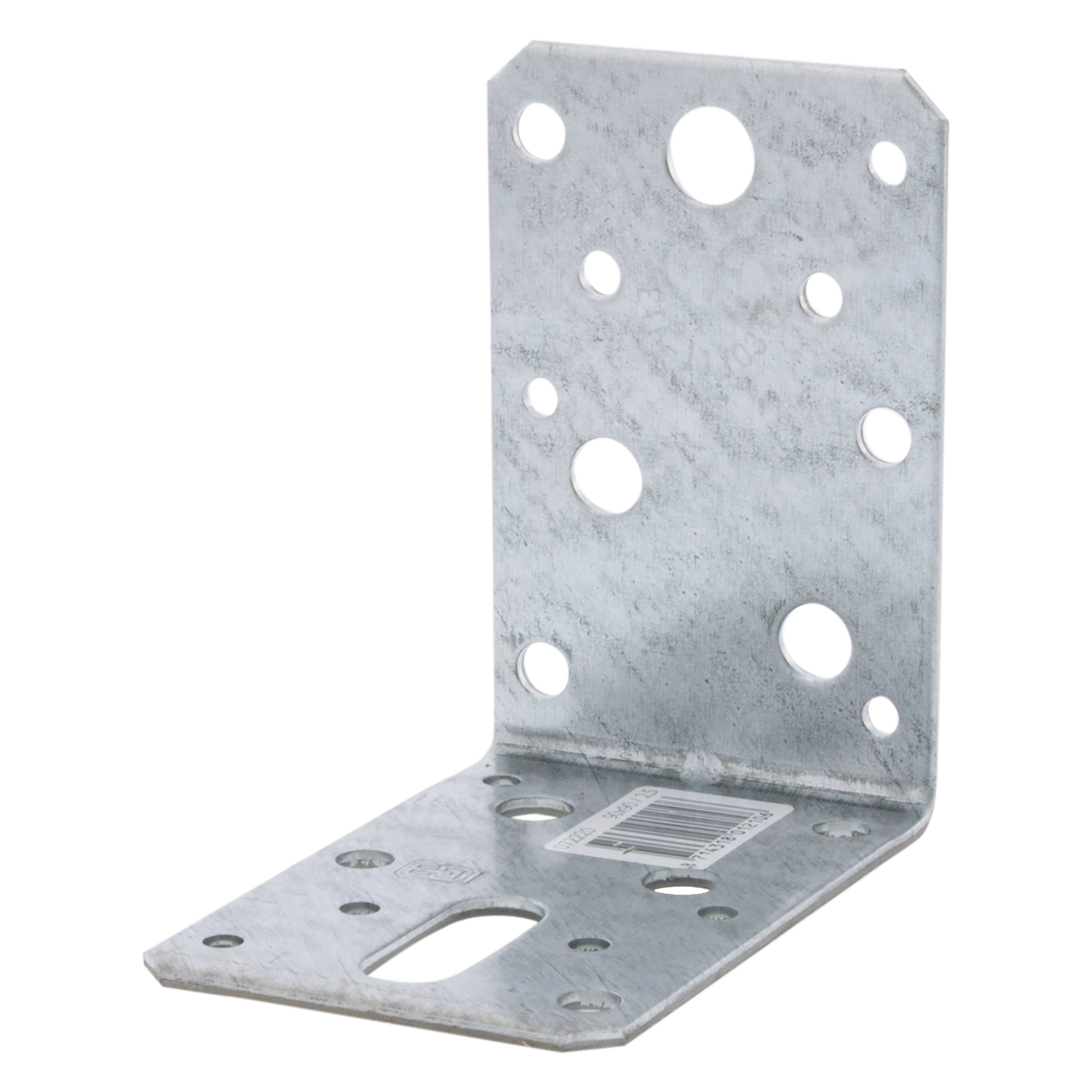 45.007.43 GB  hoekanker vlak - senzimir verzinkt  90 x 90 x 60 x 2.5 mm