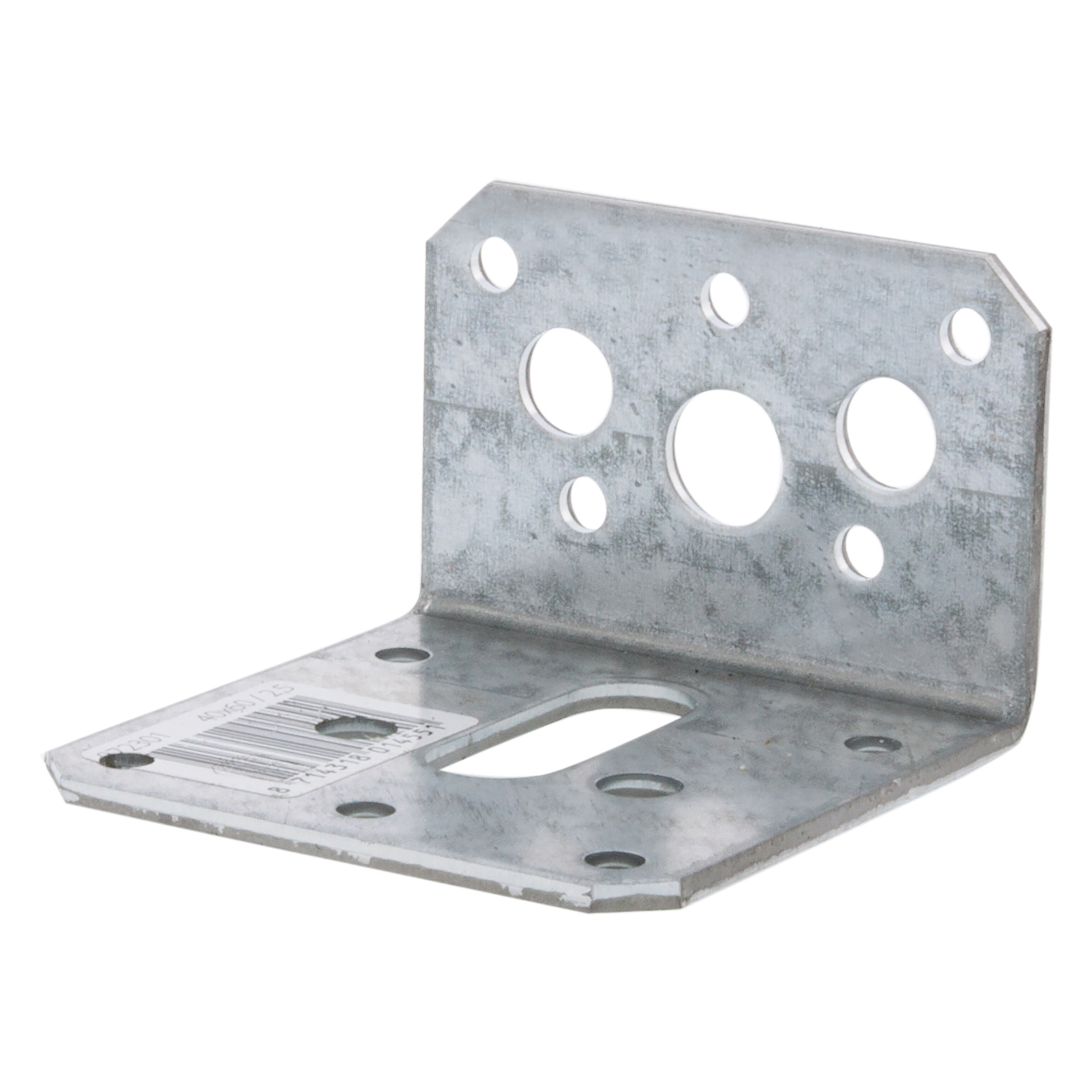45.007.44 GB  hoekanker vlak - senzimir verzinkt  40 x 60 x 60 x 2.5 mm