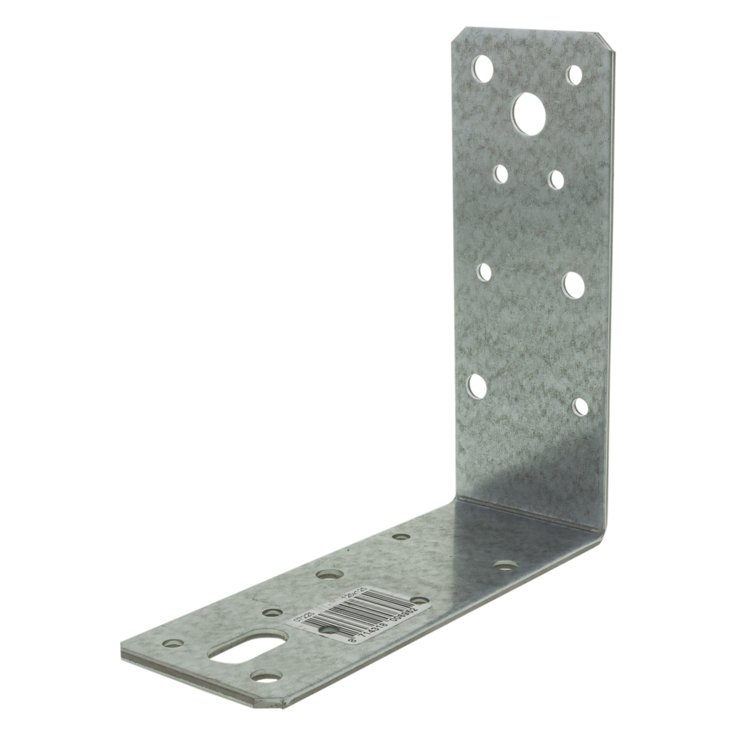 45.007.46 GB  hoekanker vlak - senzimir verzinkt  125 x 125 x 46 x 2.5 mm