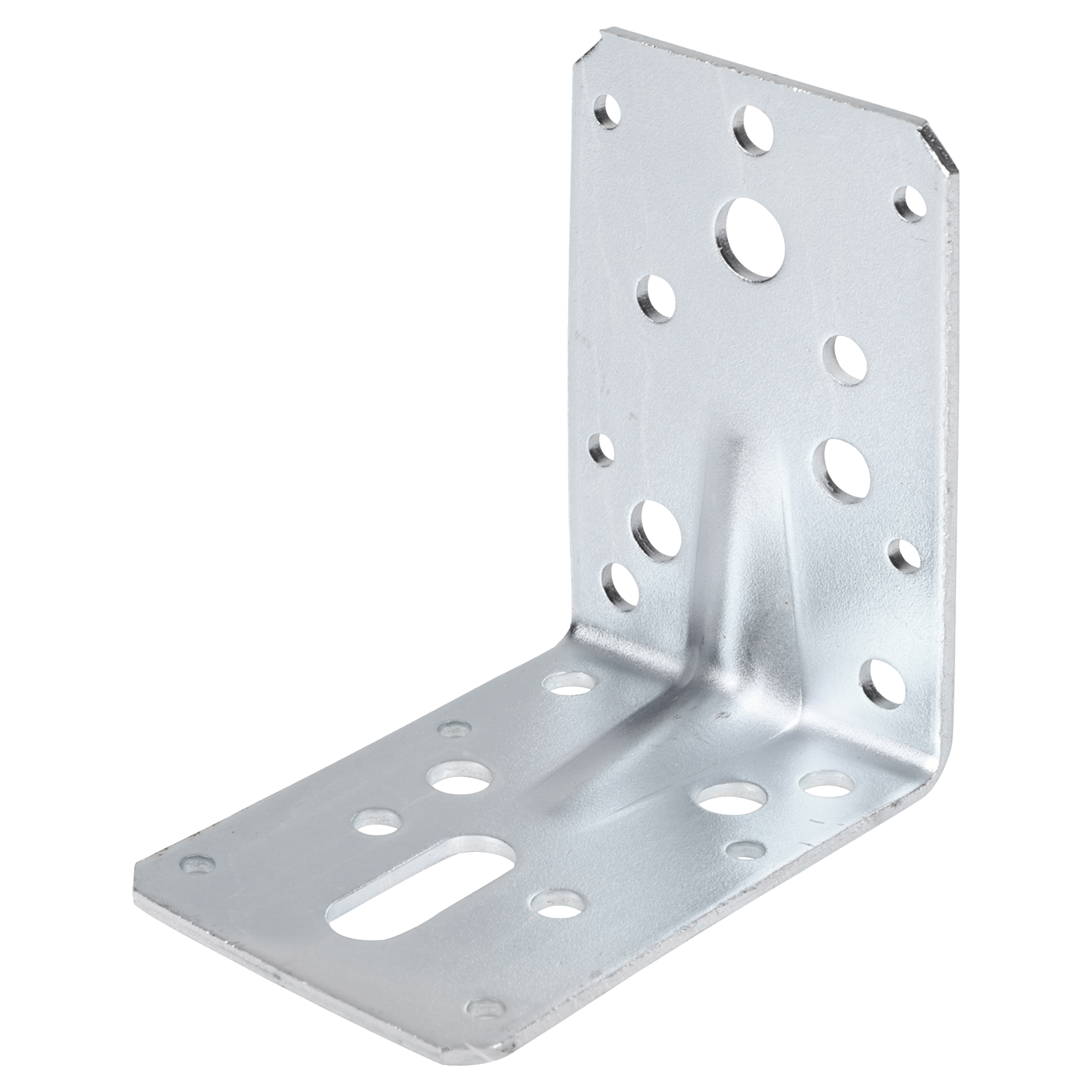 45.011.10 Starx  hoekanker met ril - senzimir verzinkt  90 x 90 x 60/2.5 mm