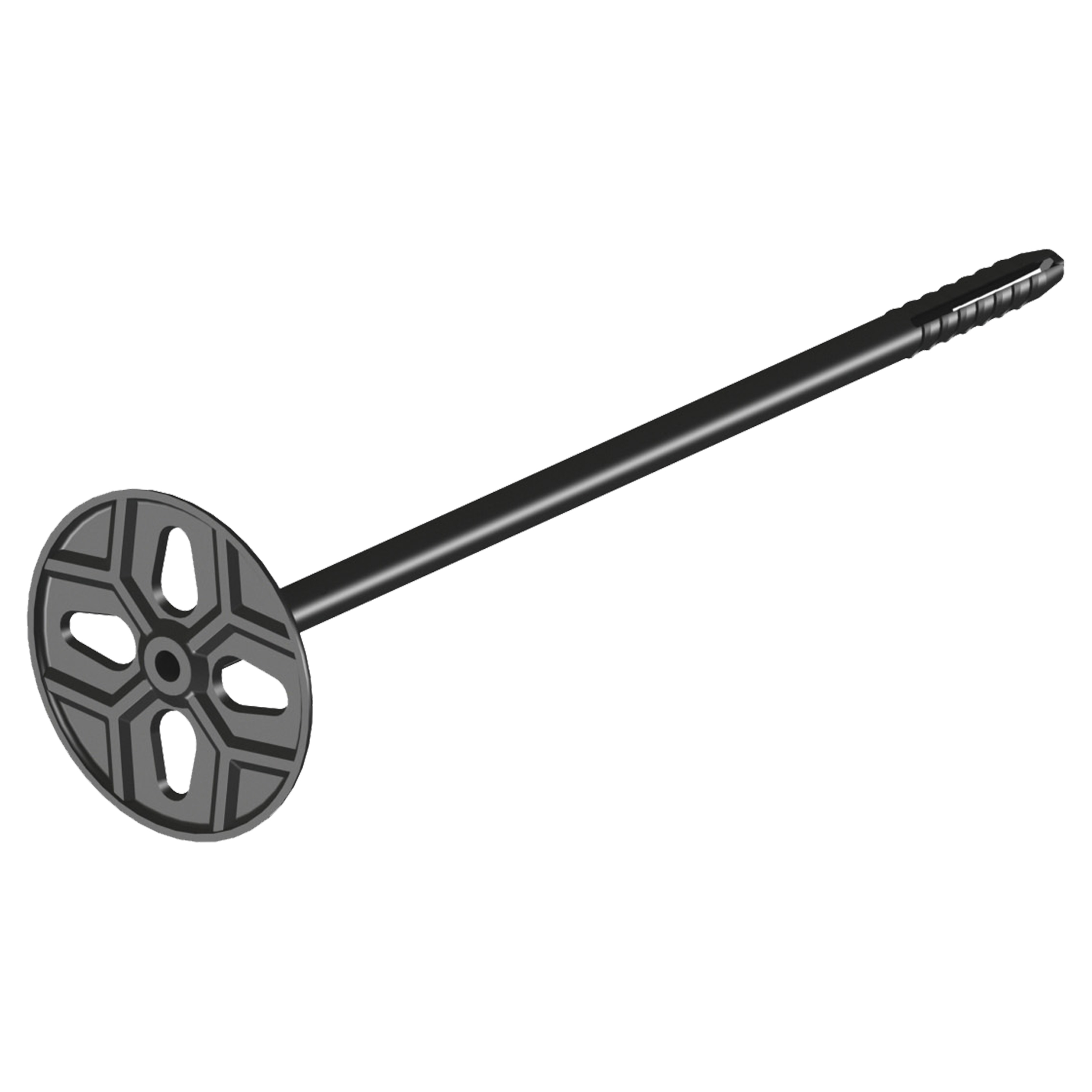 45.011.61 GB  flexplug kunststof zwart 220 x 8 mm