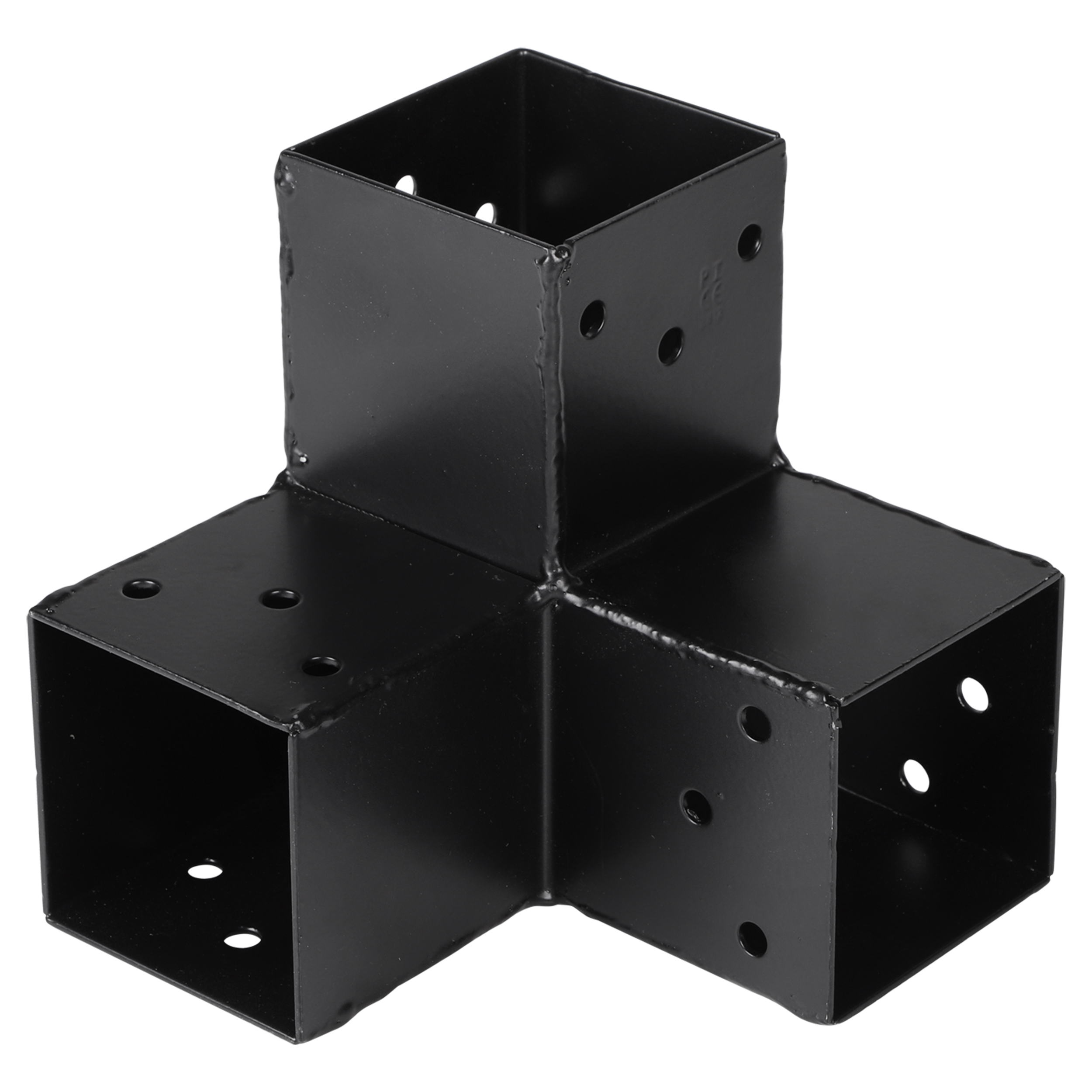 45.012.06 Starx  paalverbinder type-Y - 7 x 7 cm - zwart