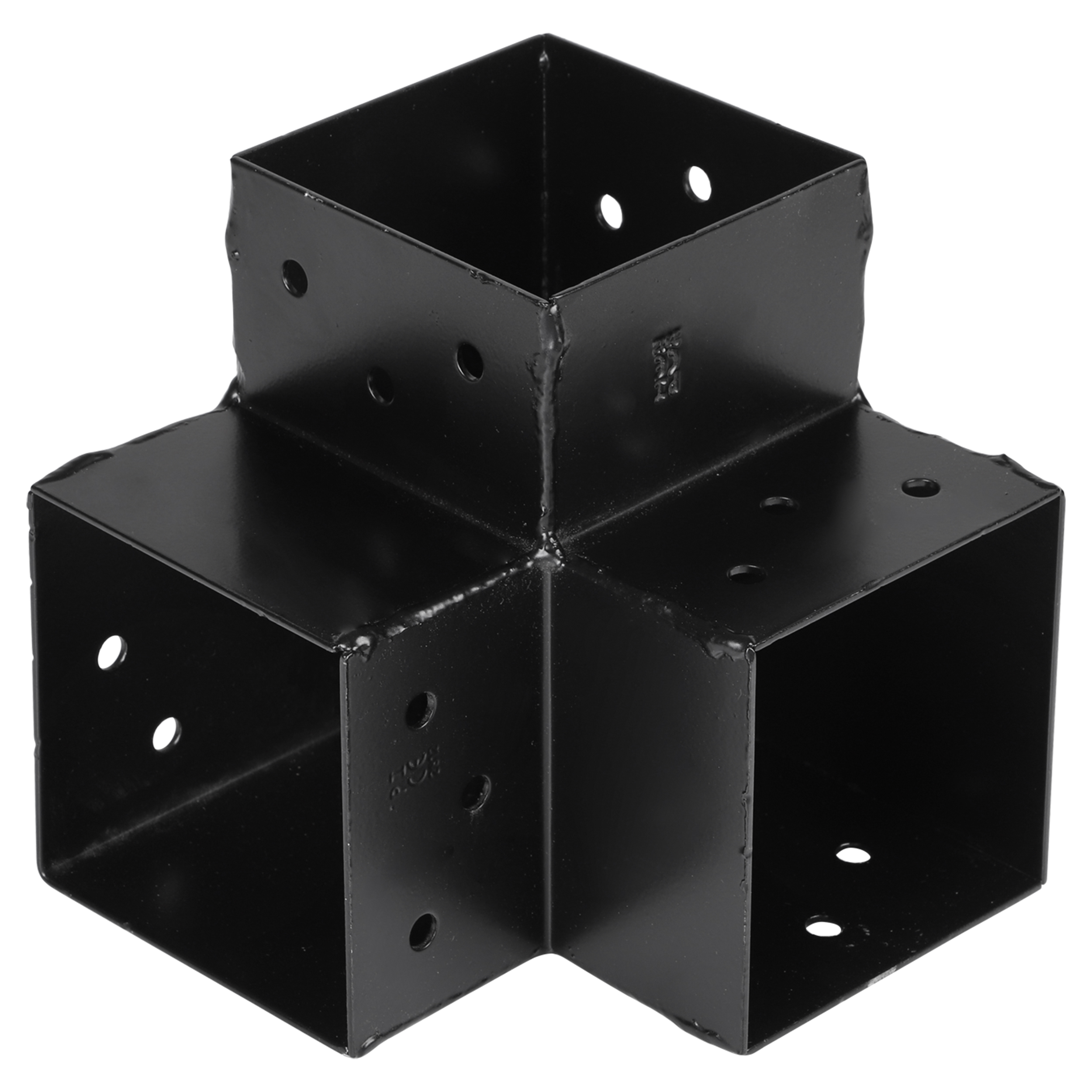 45.012.07 Starx  paalverbinder type-Y - 9 x 9 cm - zwart