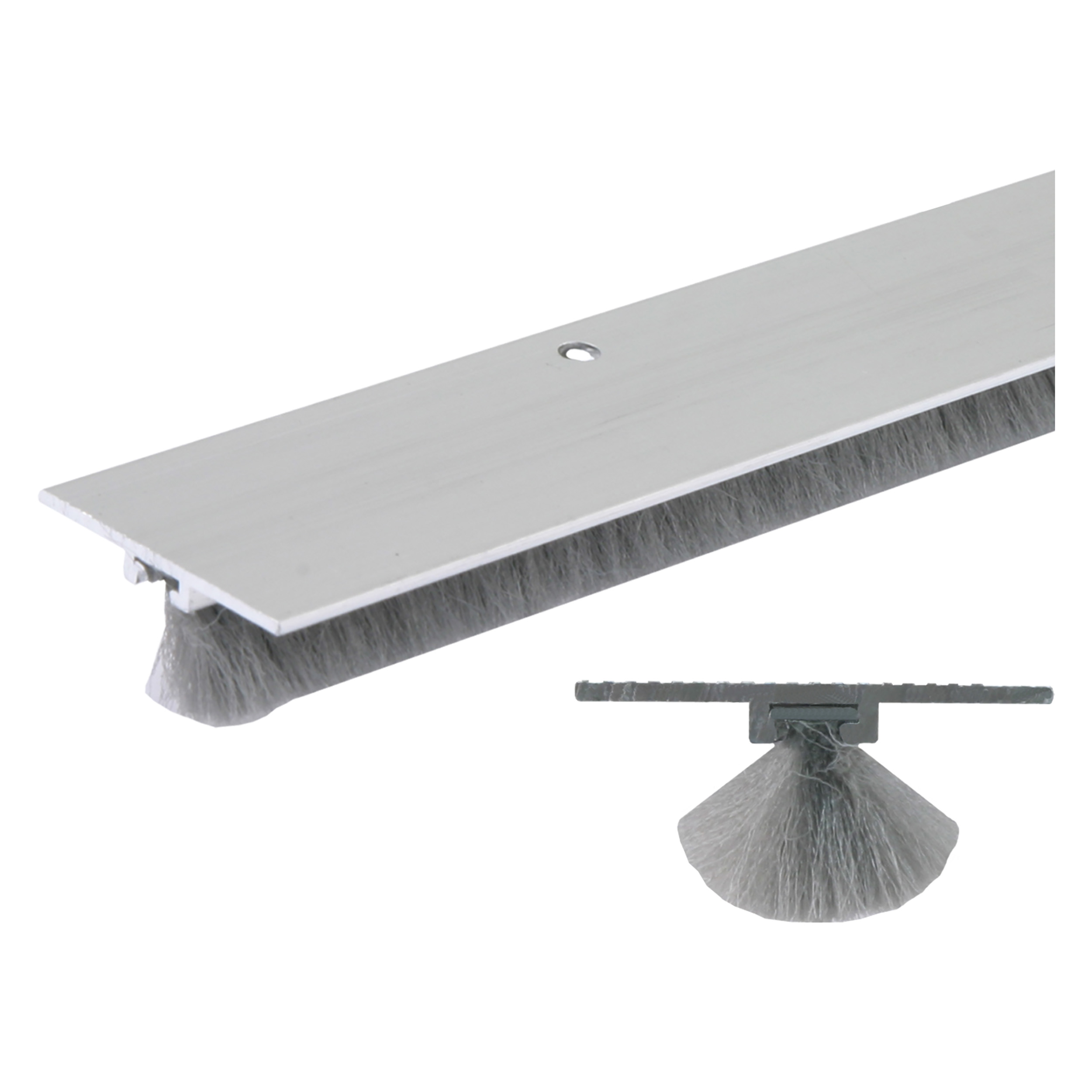 45.101.32 Ellen  dorpelstrip DBS - binnendraaiend naturel 100 cm