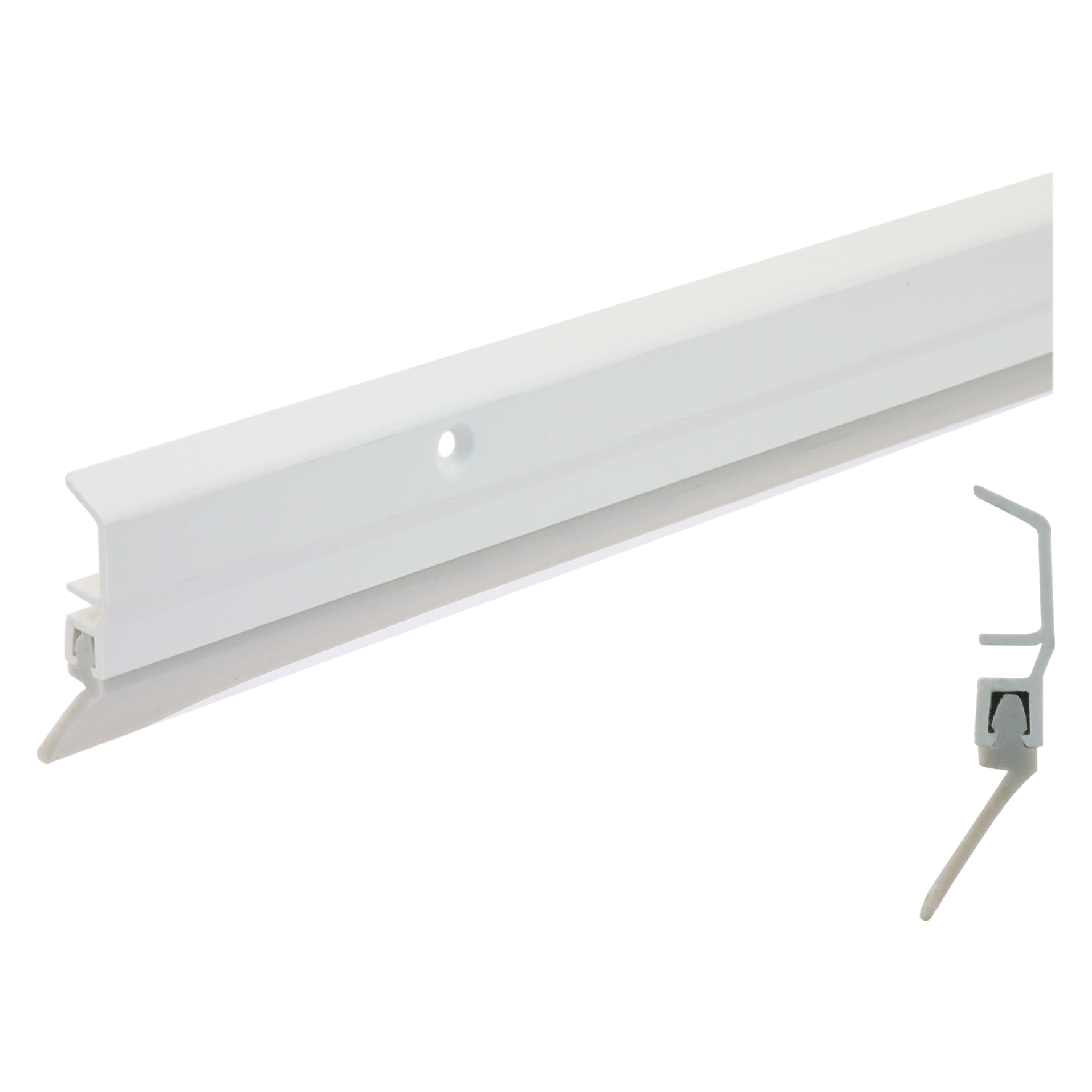 45.101.45 Ellen  dorpelstrip Basic wit 100 cm
