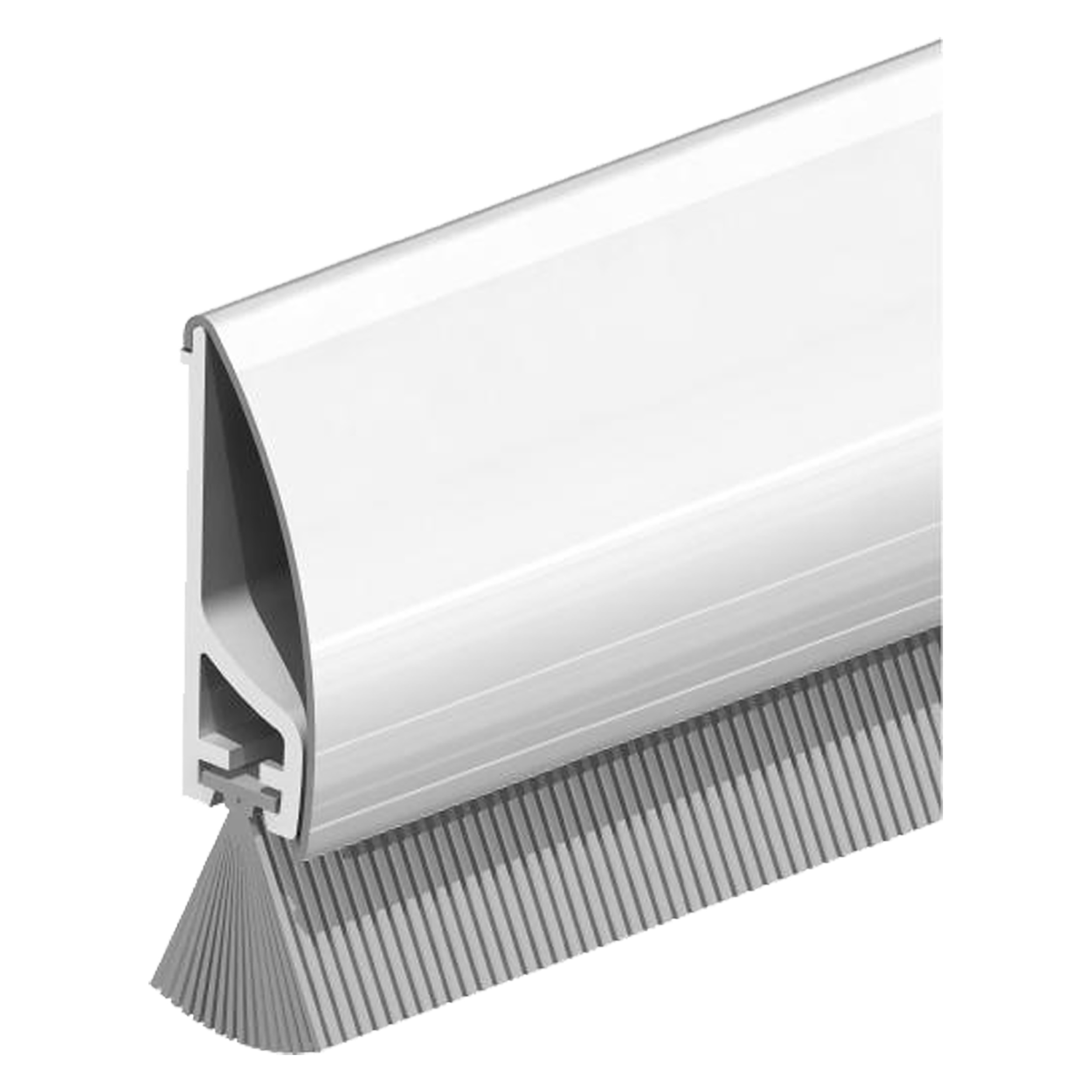 45.101.76 Ellen  dorpelstrip Inox de luxe  100 cm